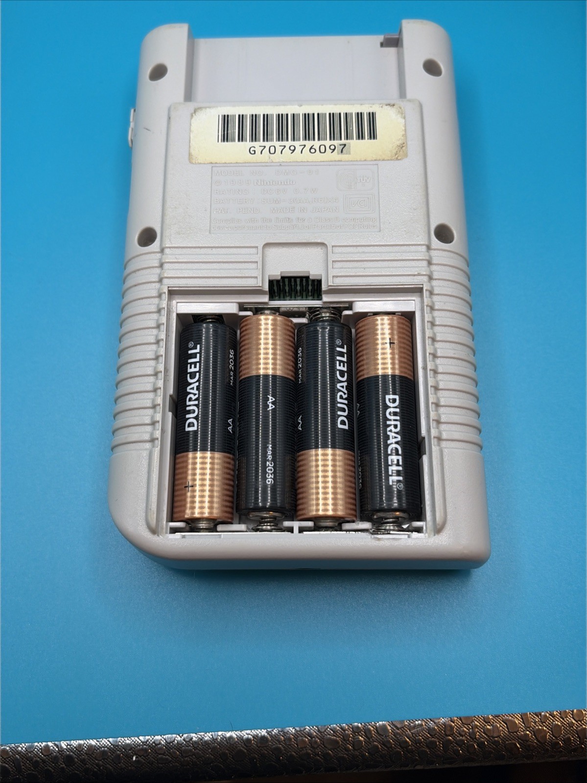 Nintendo Game Boy DMG-01 1989 Tested Works Clean Battery Classic OEM