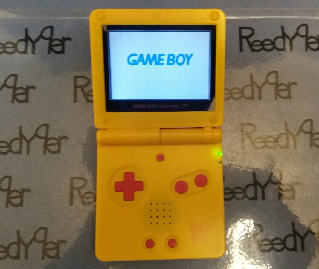 Gameboy Advance SP AGS-101 *MINT* Pokemon Pikachu Yellow version Nintendo system