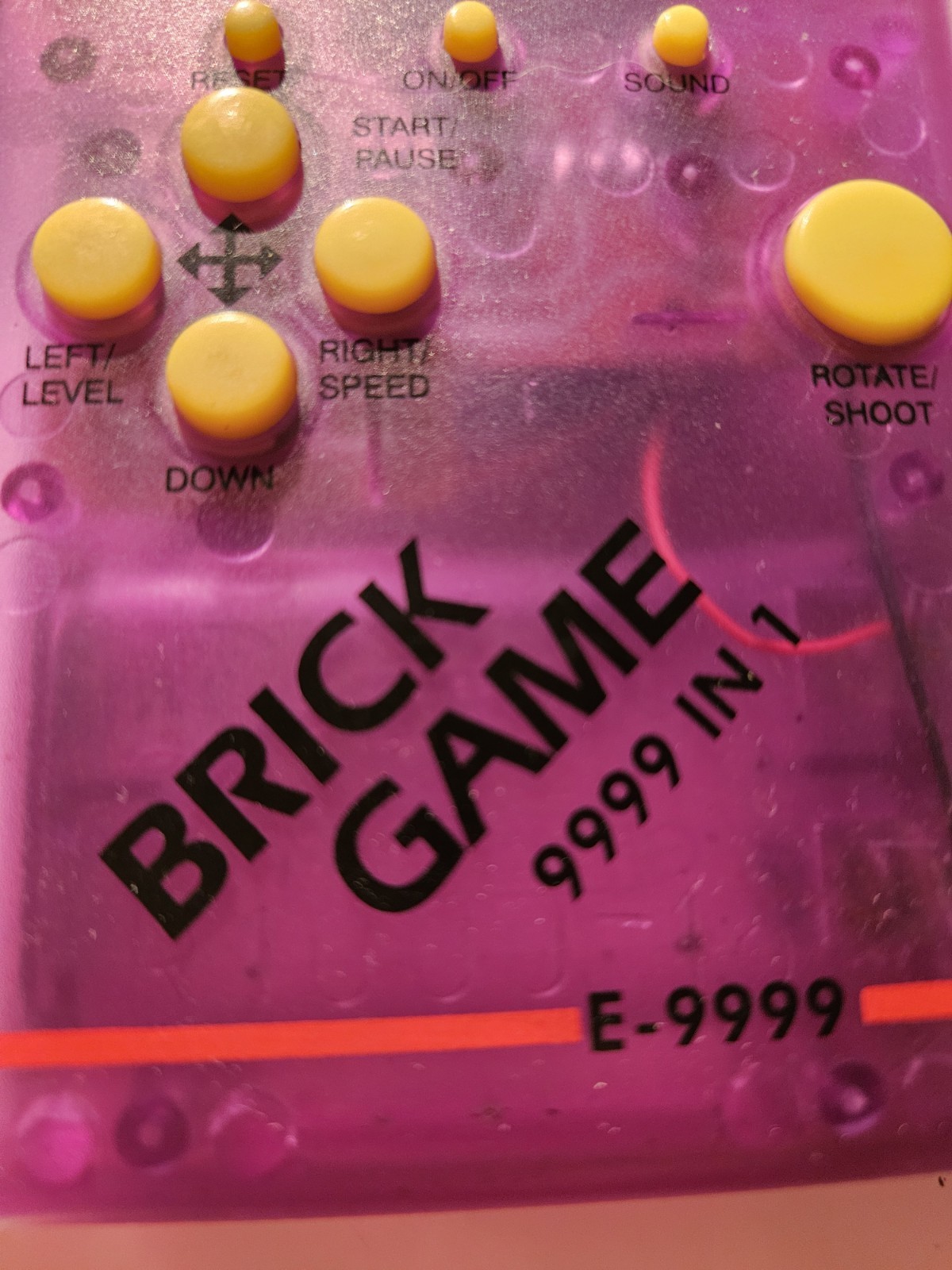 – BRICK GAME – SUPER (TETRIS) 9 GAMES In 1 VINTAGE 80s CONSOLE CONSOLE