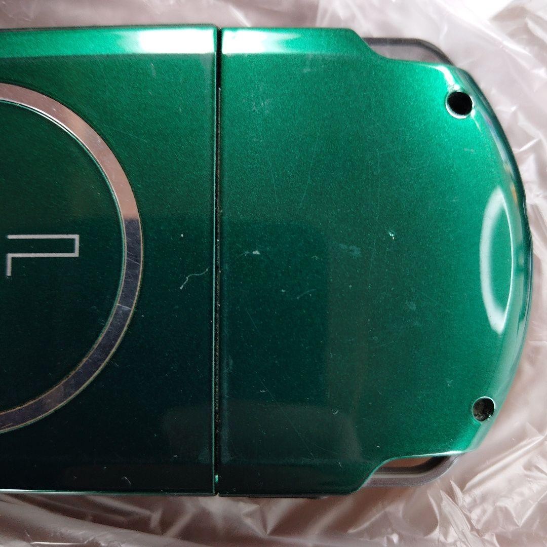 Sony PSP-3000 Console Green Rare Color Region free Tested
