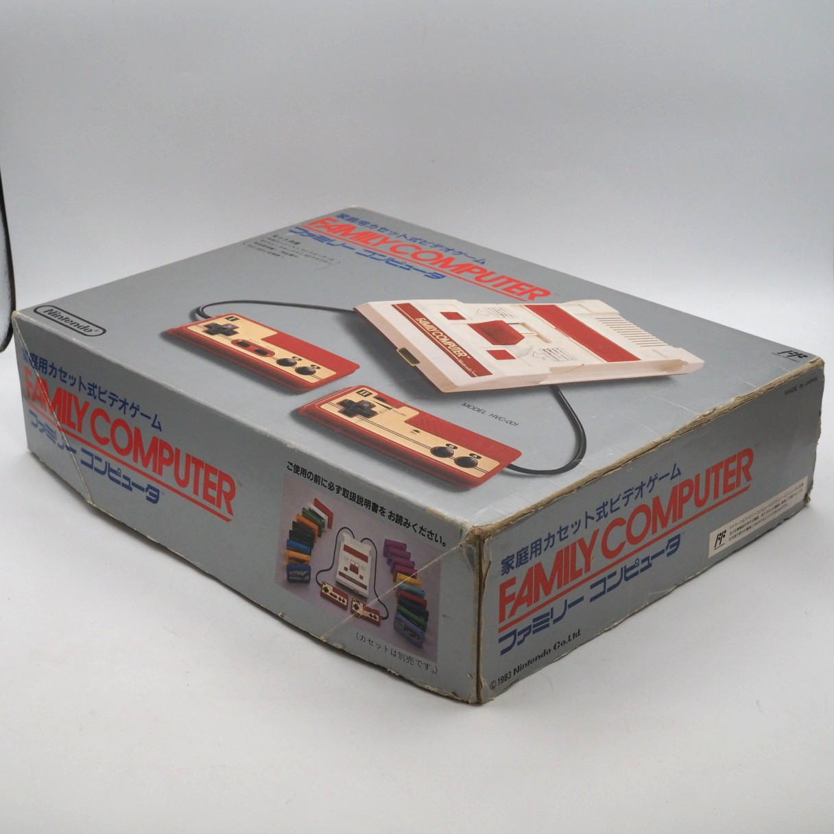 Nintendo Famicom + Disk system Console Boxed Belt Replaced Tested w/ Mario games