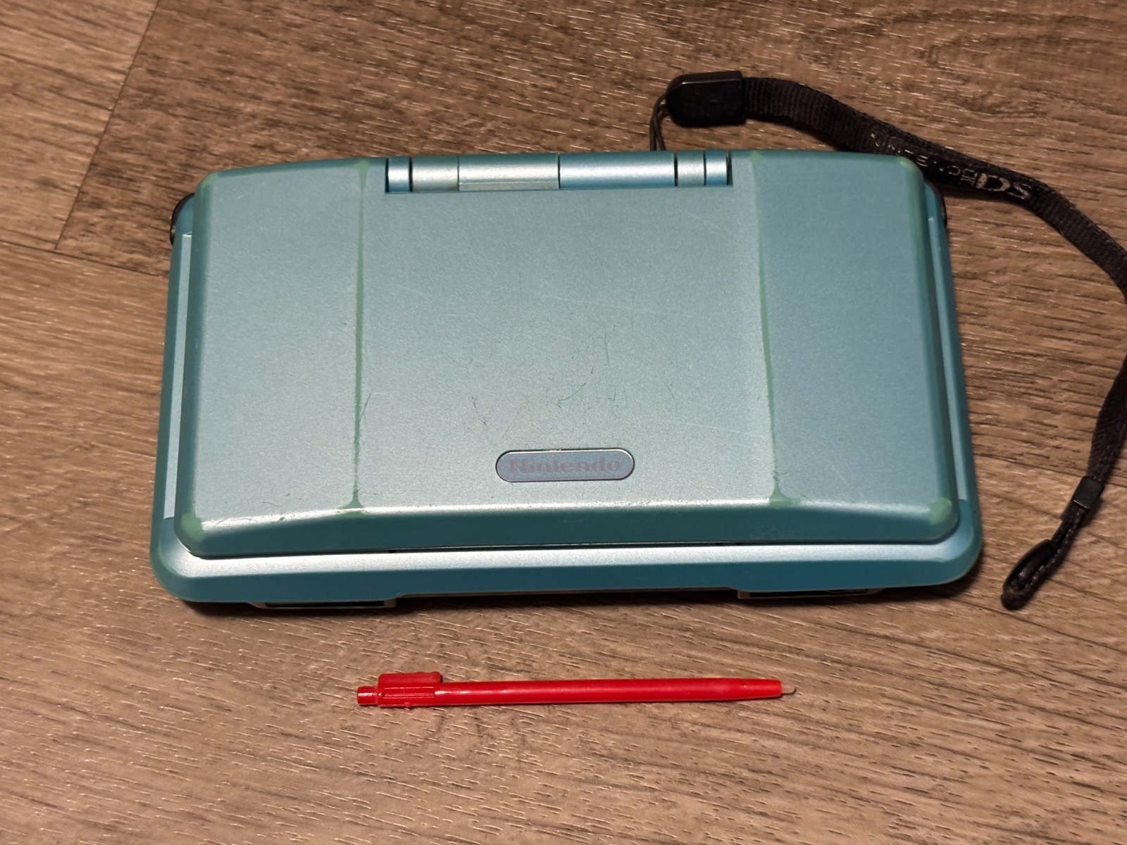Nintendo DS Original Teal Handheld Console System w/Stylus Authentic *Read*