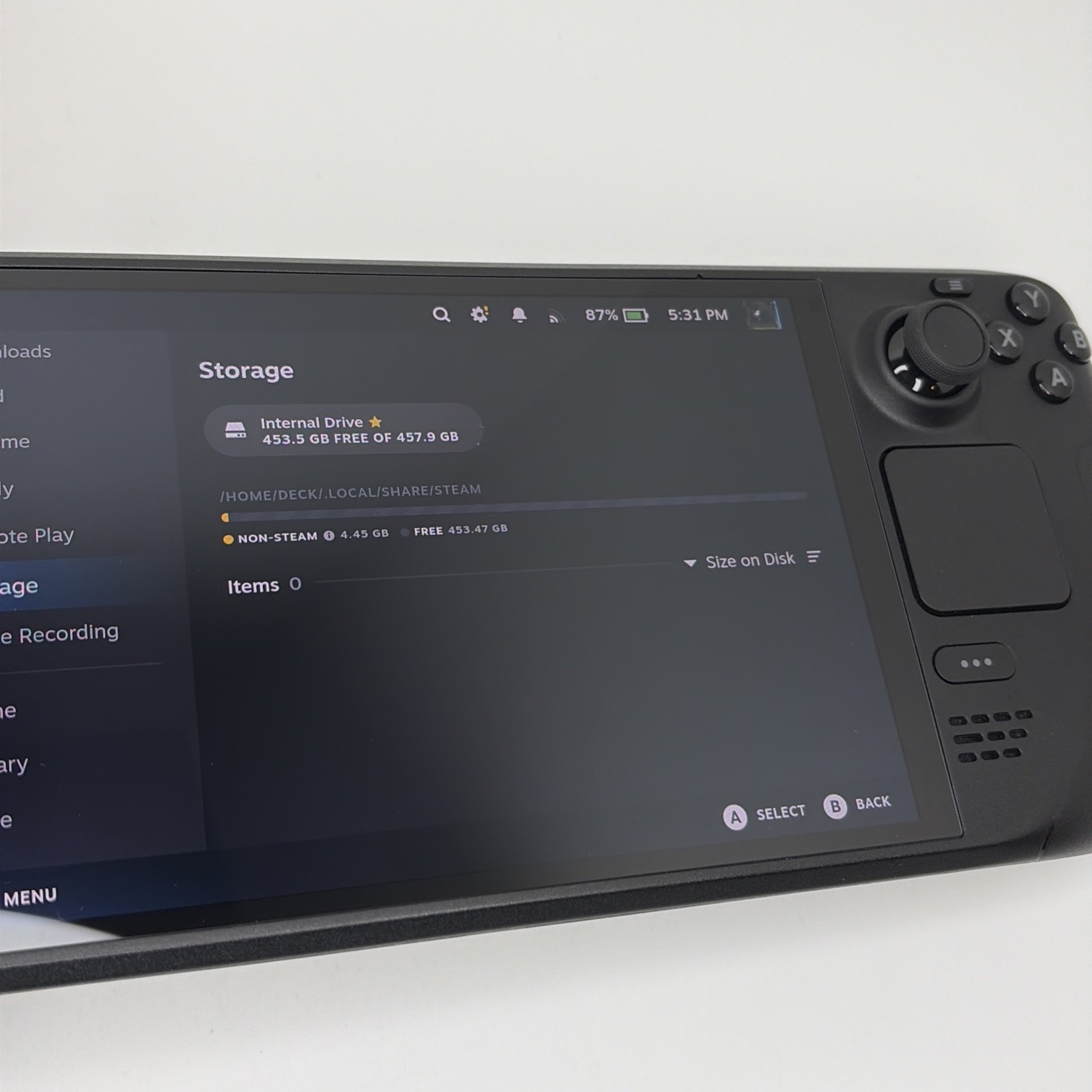 Steam Deck OLED 512GB ~ *EXCELLENT* condition Handheld Console W/Charger + Case