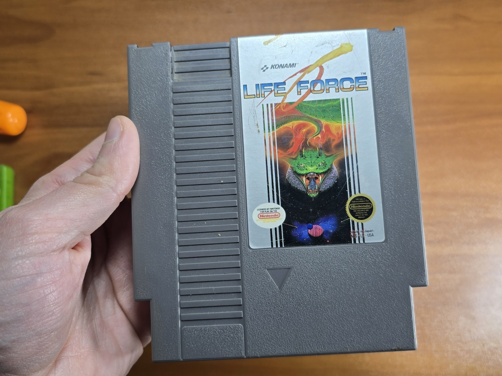 NES Life Force 1988 Nintendo Konami tested w/ sleeve