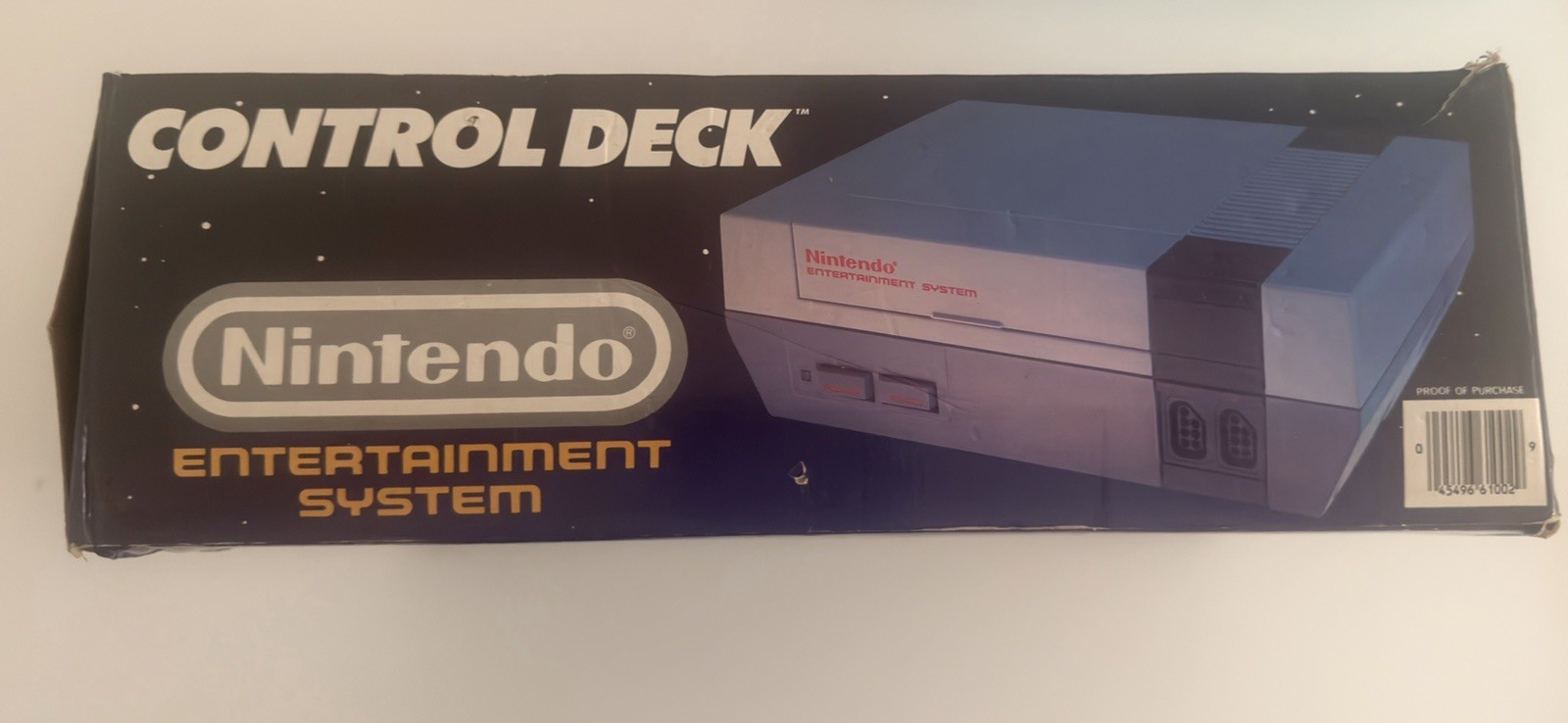 Vintage 1985 Nintendo Control Deck Mario Brothers Version With Box Best Offer !!
