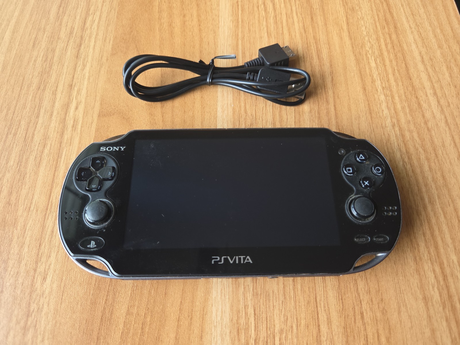 PlayStation PS VITA Console Wi-Fi Model Crystal Black PCH-1000 ZA01 US SELLER