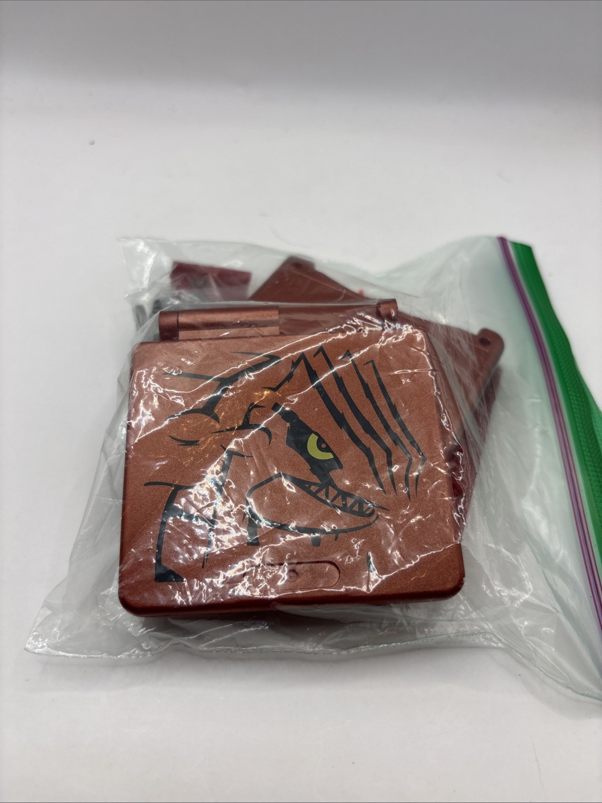 Custom Groudon Nintendo Game Boy Advance SP Shell Only