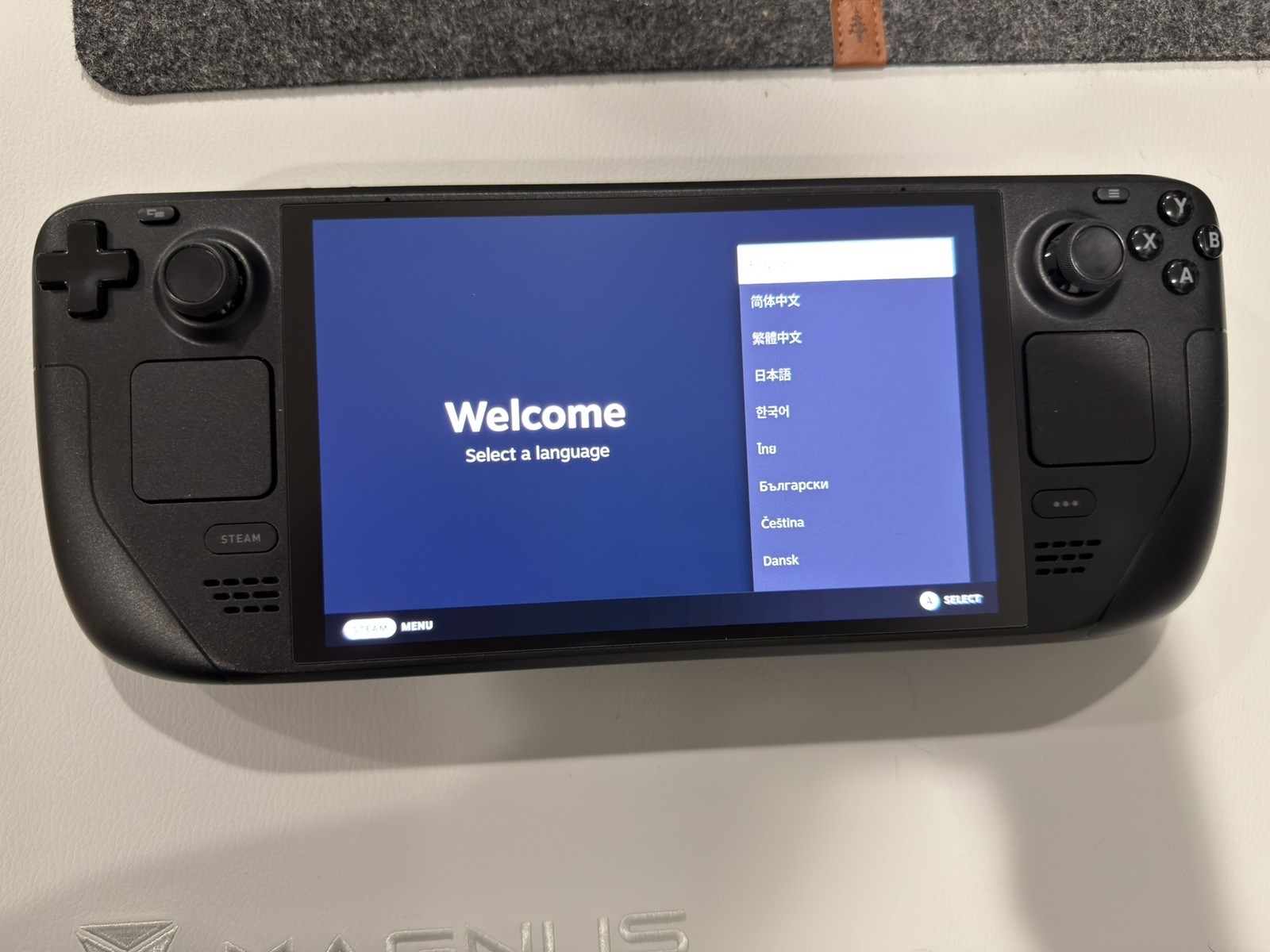 Black Valve Steam Deck OLED 512GB Black Handheld Console