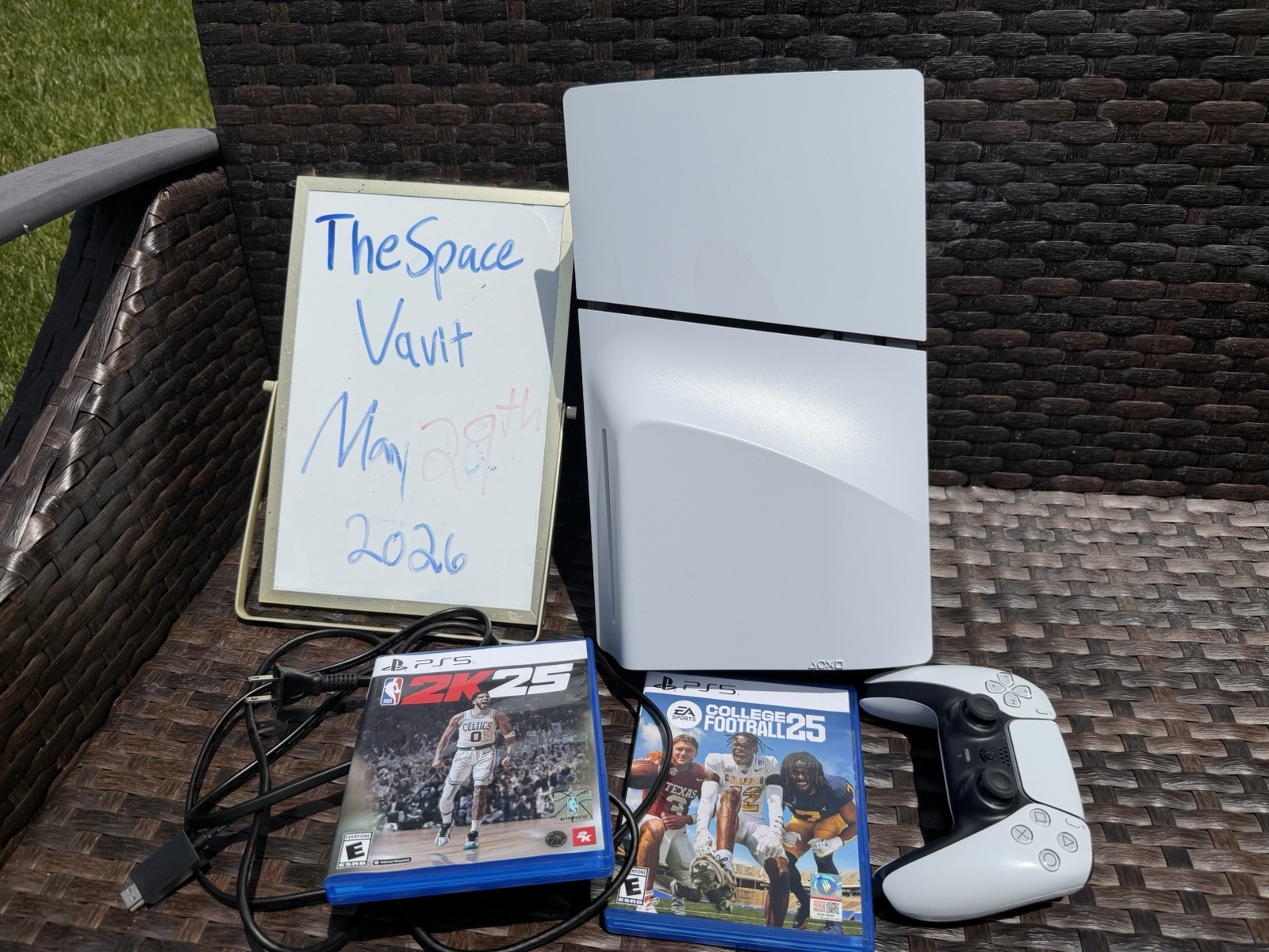 Sony PlayStation 5 Slim Disc PS5 Video Game Console 1tb
