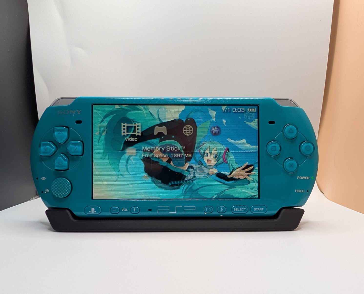 Sony PSP 3000 Hatsune Miku Project Diva Limited Edition | CF | 64GB