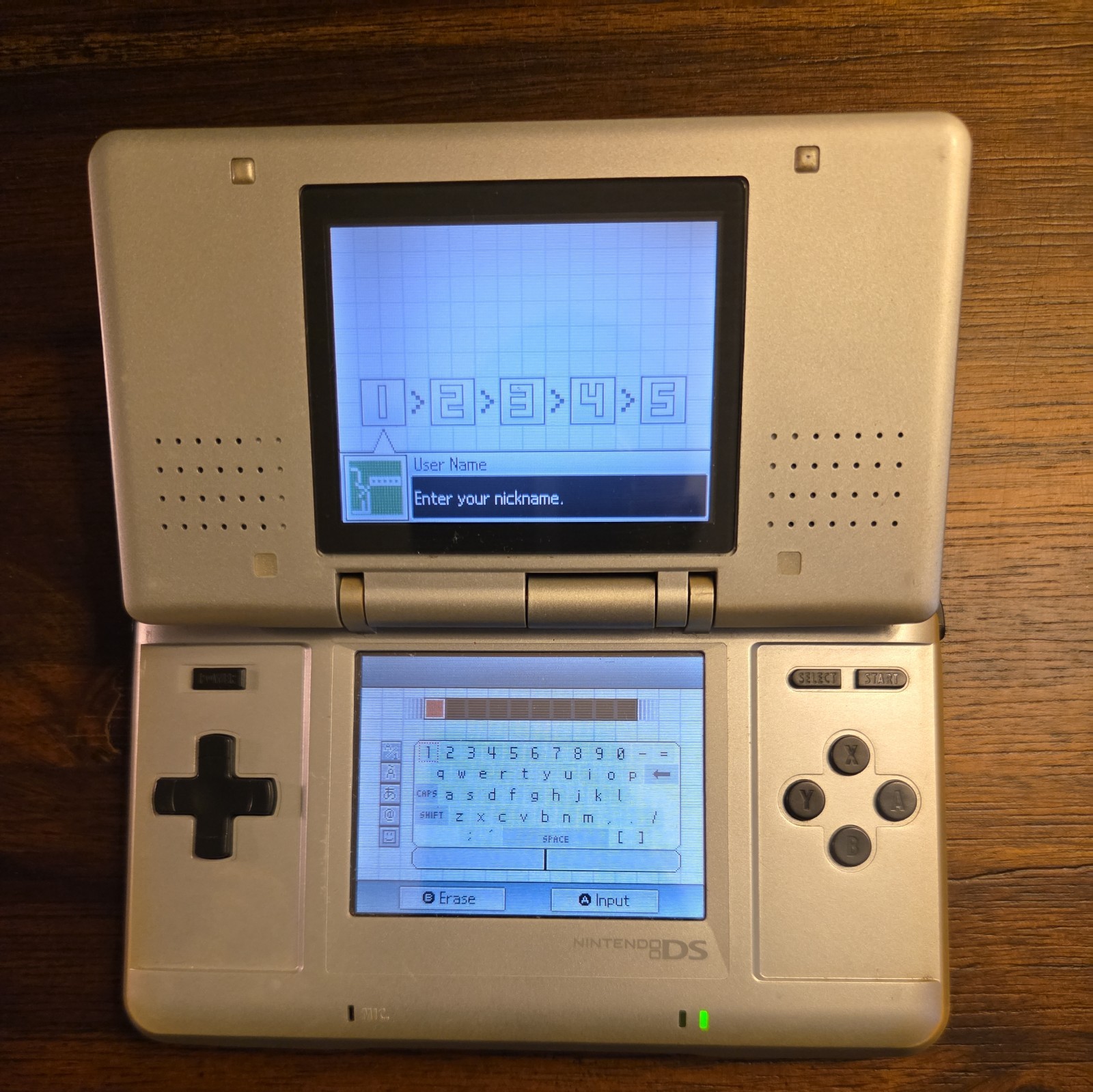 Nintendo DS Original Console – Silver Grey – Tested Works