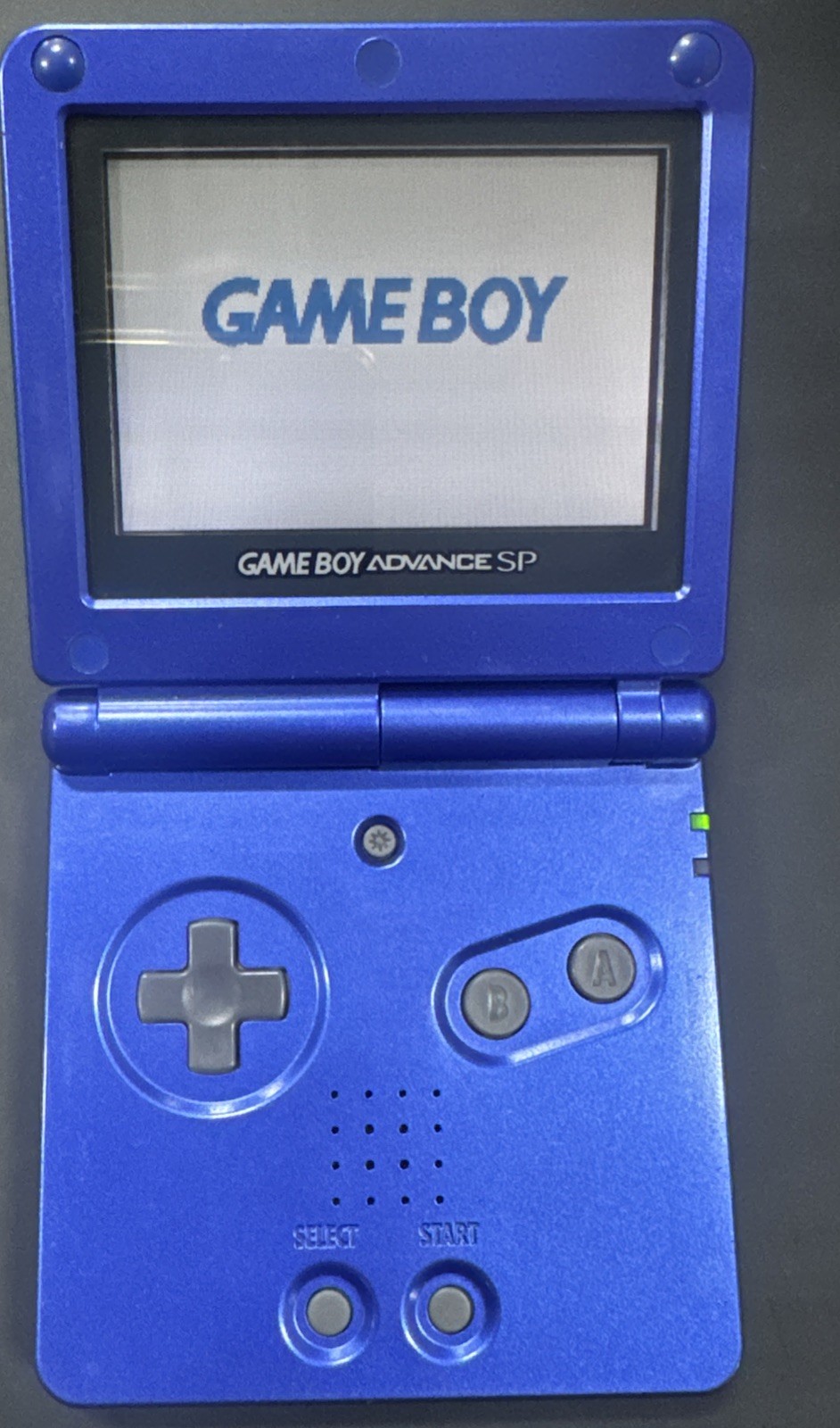 Nintendo Game Boy Advance SP Console – Cobalt Blue – Tested W/ Charger Clean