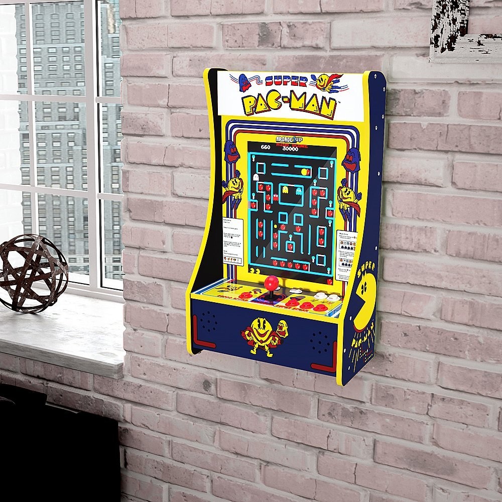 NEW Arcade1up Super Pacman Party-Cade 1-In-1 SEALED NEW -17″ Monitor – FREE GIFT