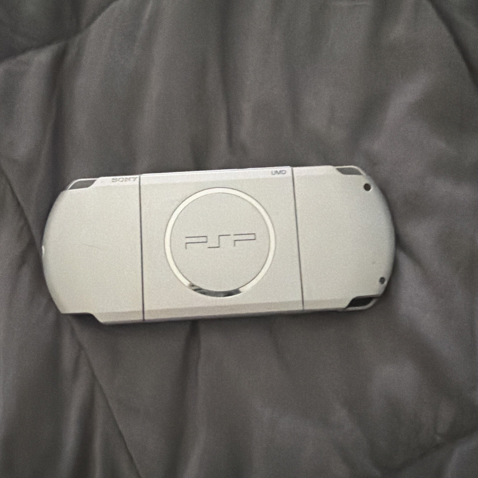 Sony PSP-3000 Silver Handheld System with games and charger ￼