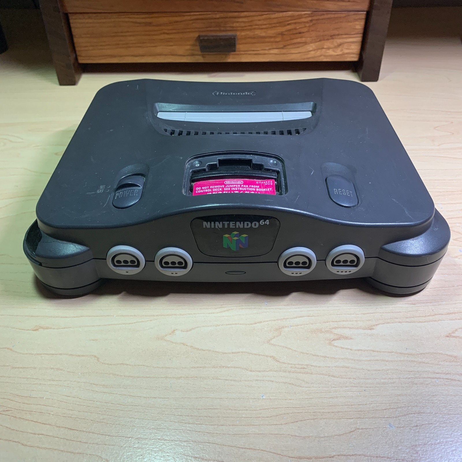 Nintendo 64 N64 Chipped Console System Bundle Controller Cables Tested/Working