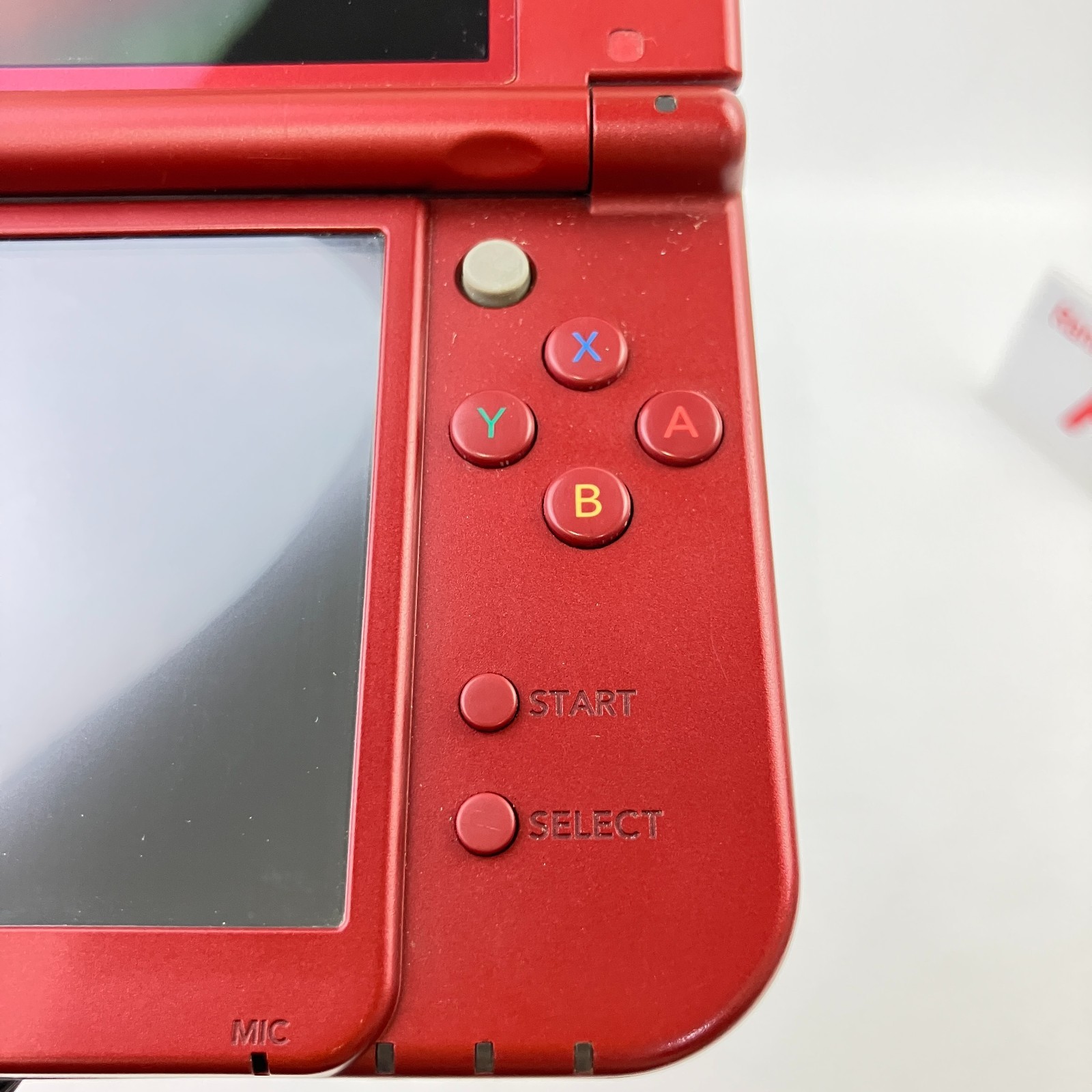 Nintendo new 3DS LL XL Metallic Red Console Rank A Region Japanese Only 43
