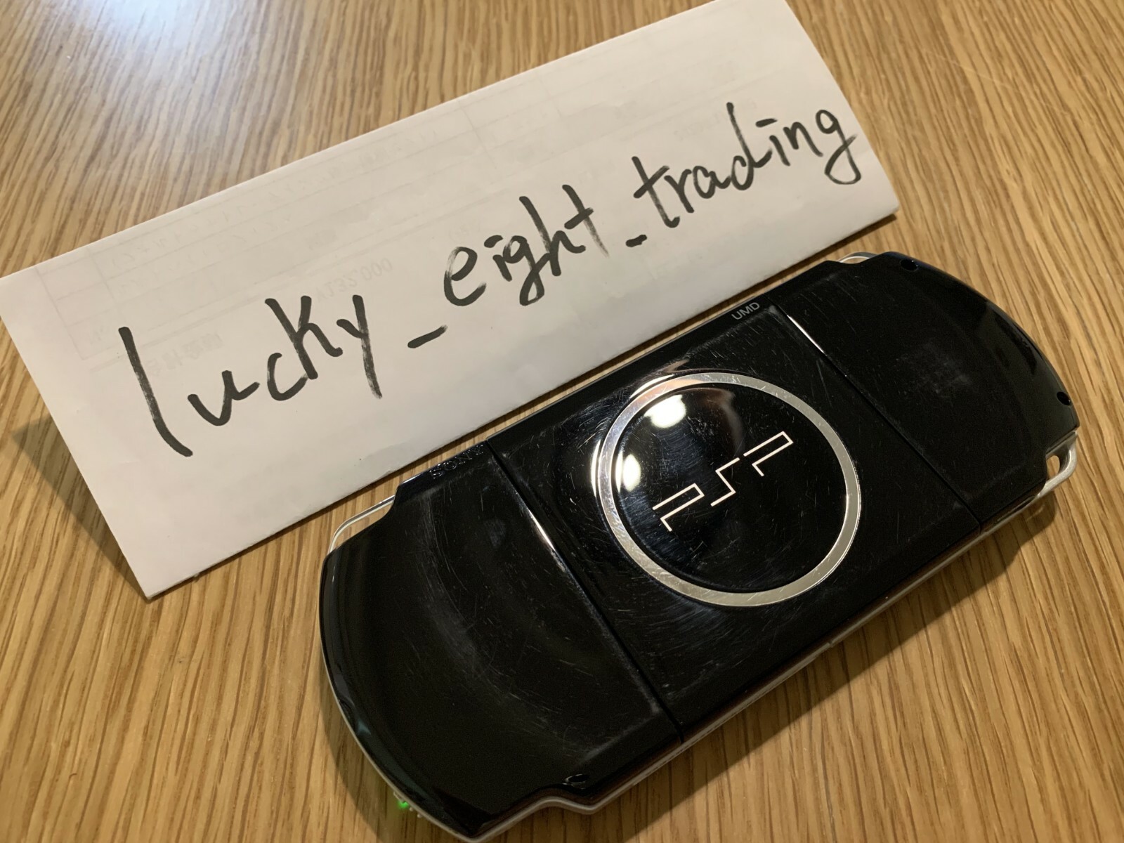 PSP 3000 Piano Black PB Console only No Battery [H]