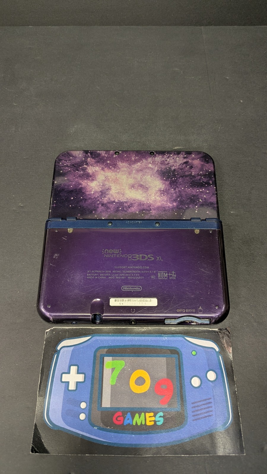 New Nintendo 3DS XL Galaxy Edition Handheld System Purple CIB Complete Tested