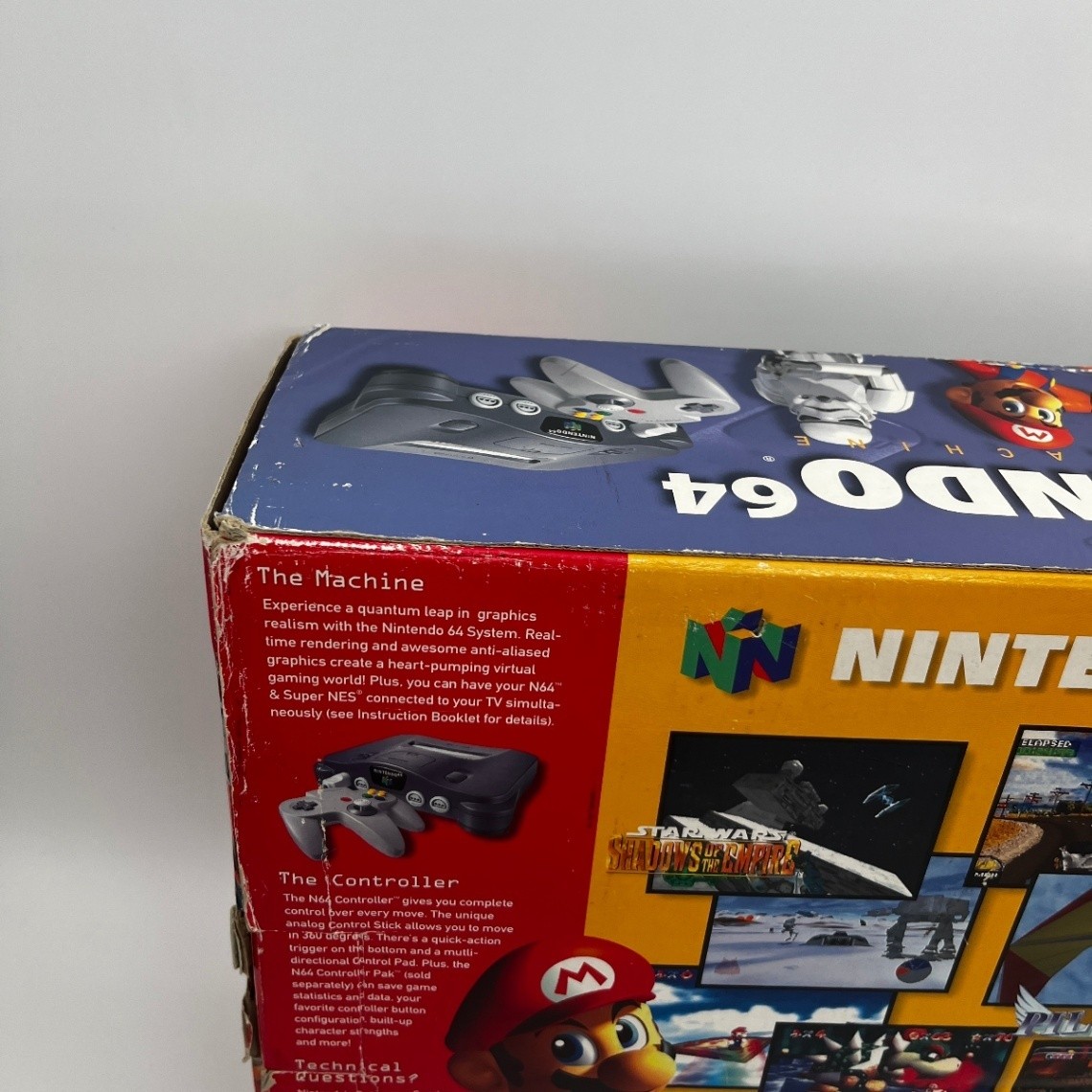 Nintendo 64 Console System In Original Box with Controller Power AV Cables