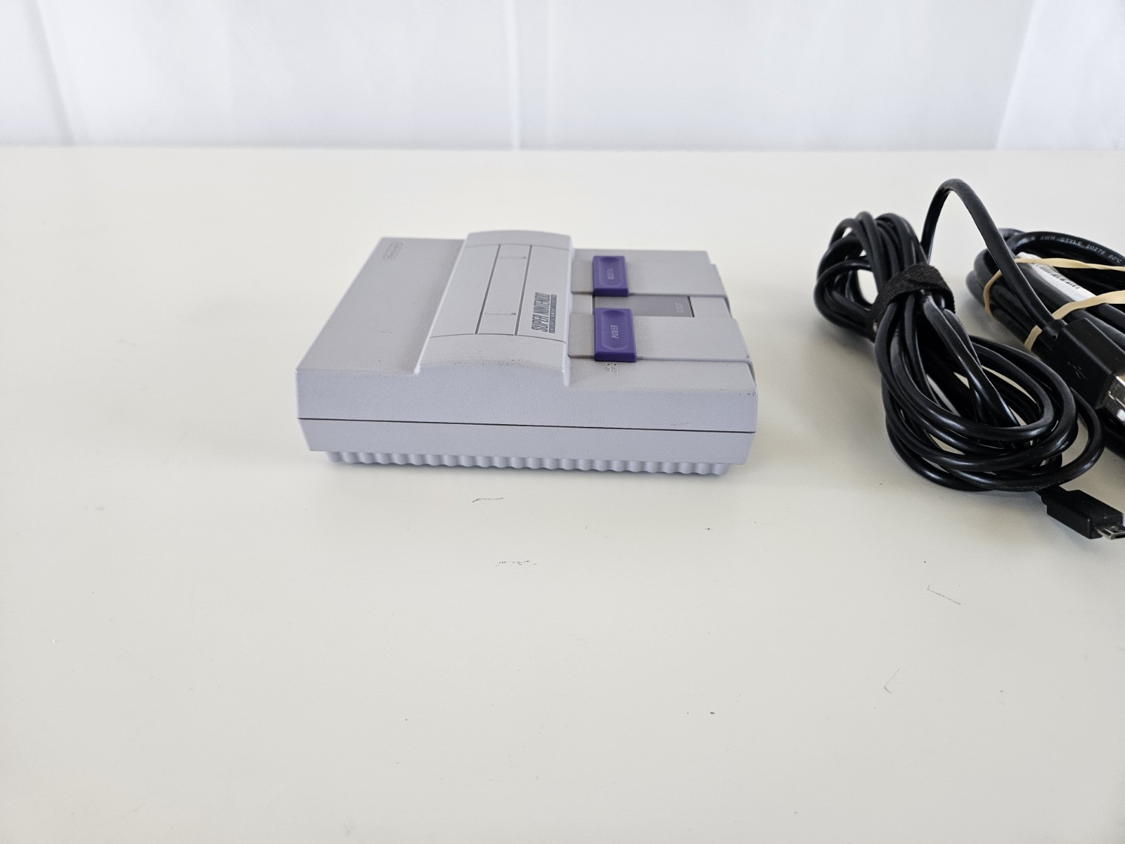 Nintendo Super NES Classic Edition Control Deck CLV-201 & Cords Tested