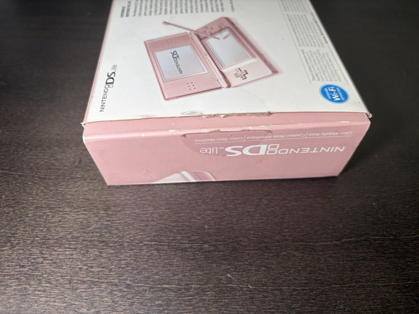 Near Mint – Nintendo DS Lite Handheld System – Pink Metallic Rose – Extras