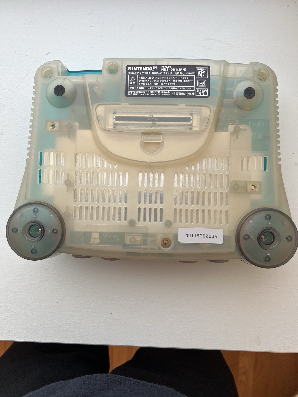 Nintendo 64 N64 Ice Blue Console – Region Free + OEM Expansion Pak | US SELLER