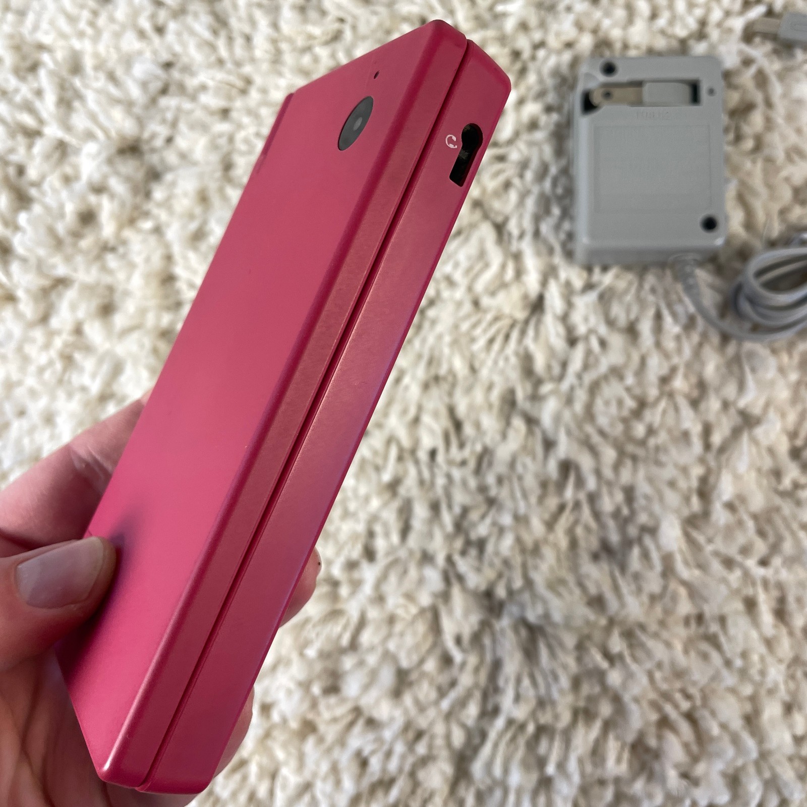 Nintendo DSi Hot Pink Handheld Console System TWL-001 Tested