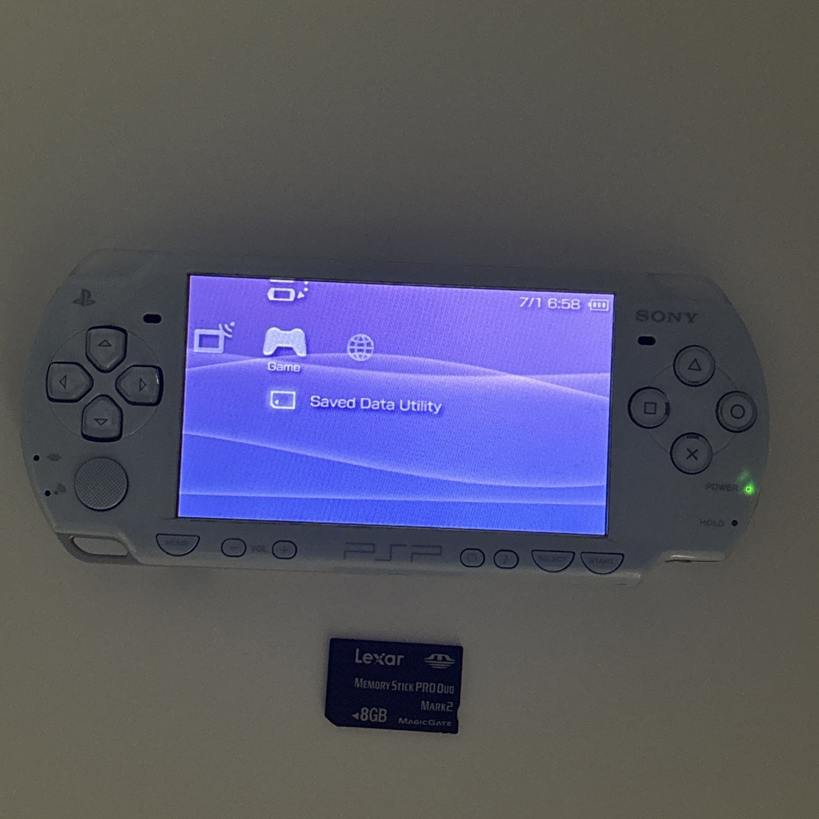 Sony PSP 2000 Console – Felicia Blue 8GB Sd Tested And Working Read Description