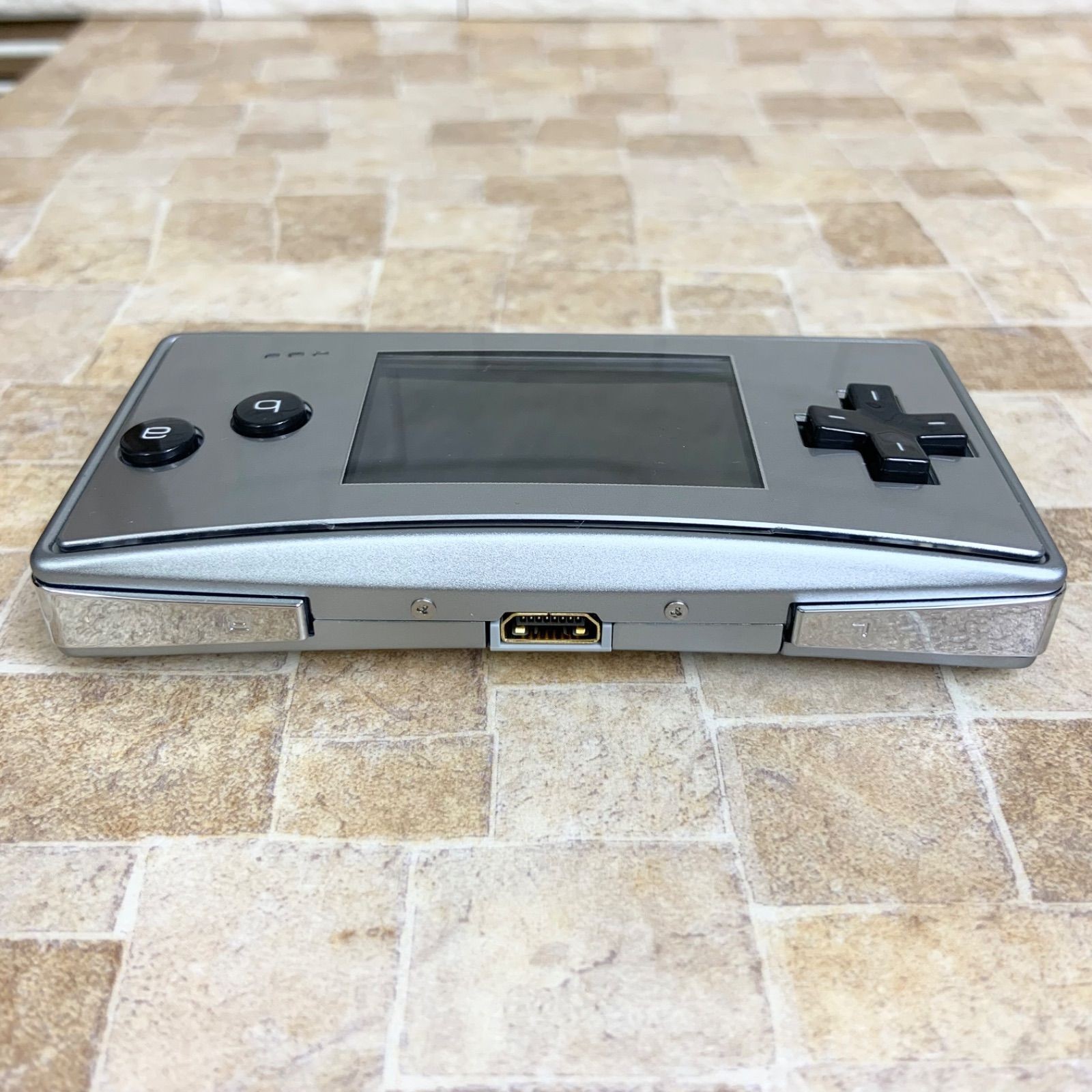 NEW Nintendo Game Boy Micro Silver with AC Charger Boxed Never Used