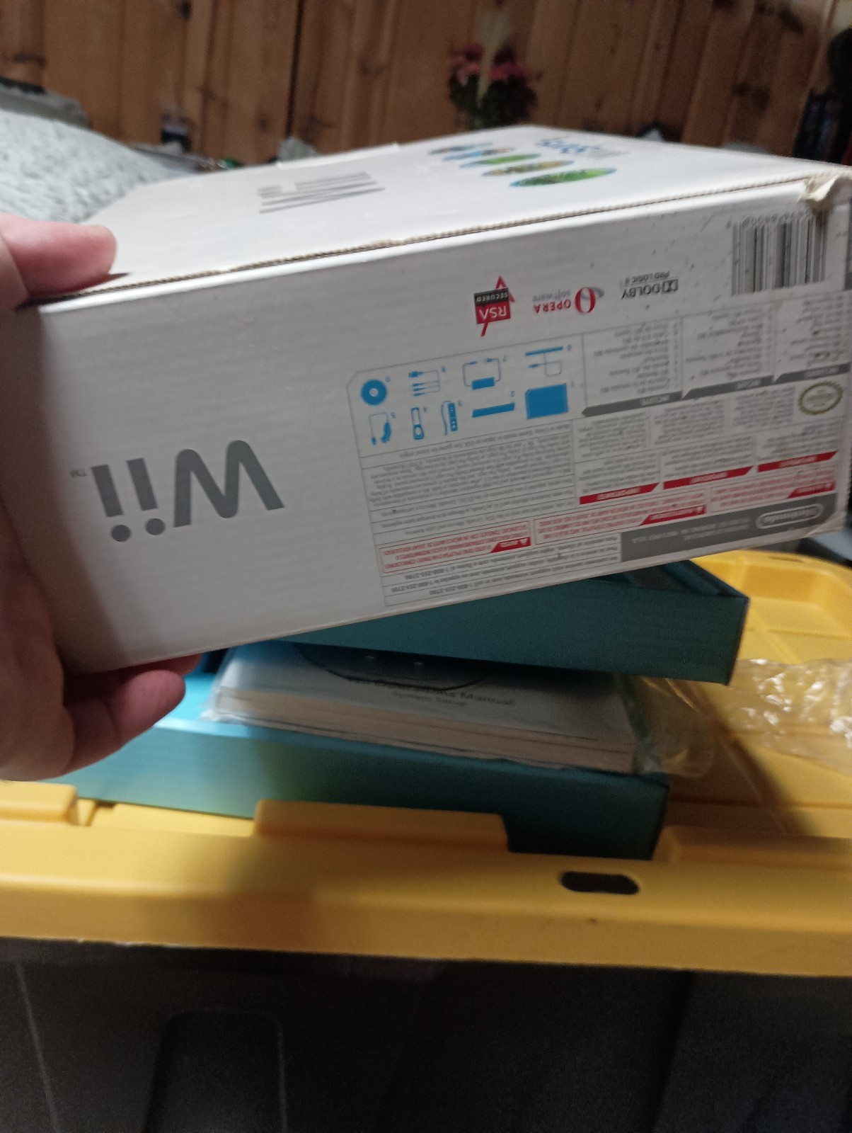Nintendo Wii RVL-001 White Console In Box w/ Wii Sports Working