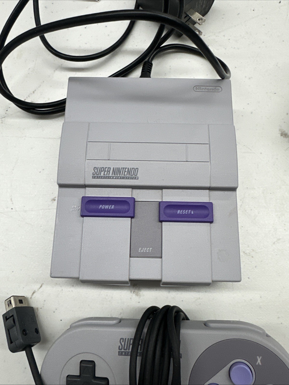 NINTENDO SUPER NES CONTROL DECK CLV-201