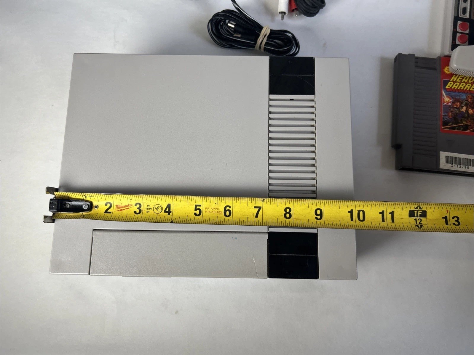 NES Nintendo Entertainment System NES-001 Complete Console Bundle Working W Game