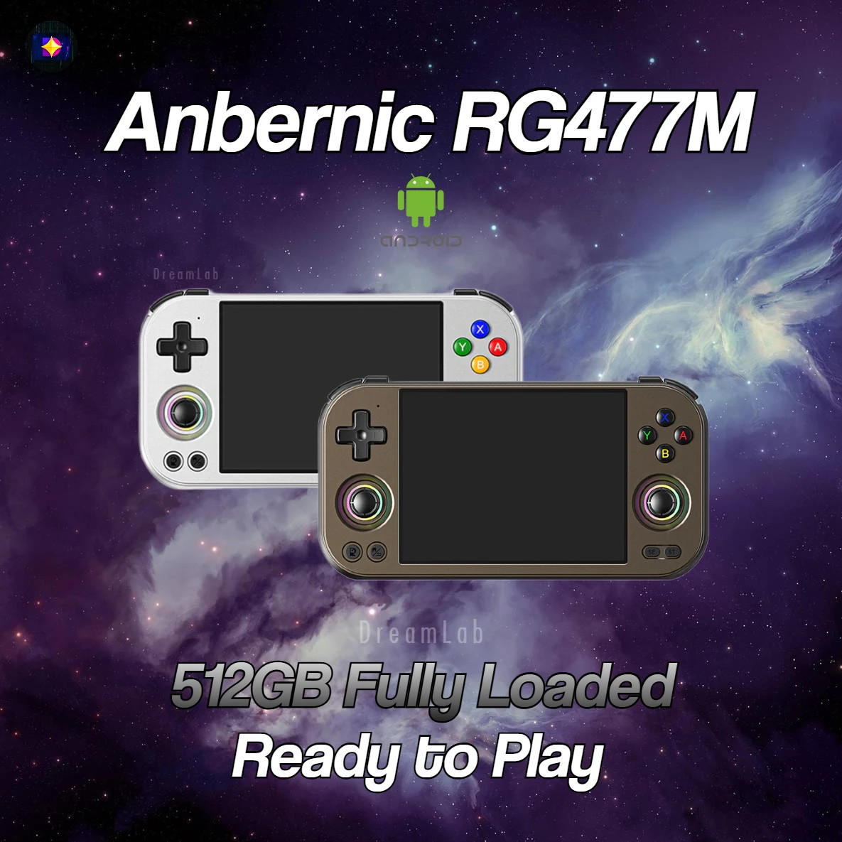 Anbernic RG477M Handheld Retrogaming Console