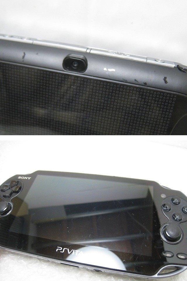 PlayStation PS Vita Console Crystal Black PCH-1000 Black OLED Console
