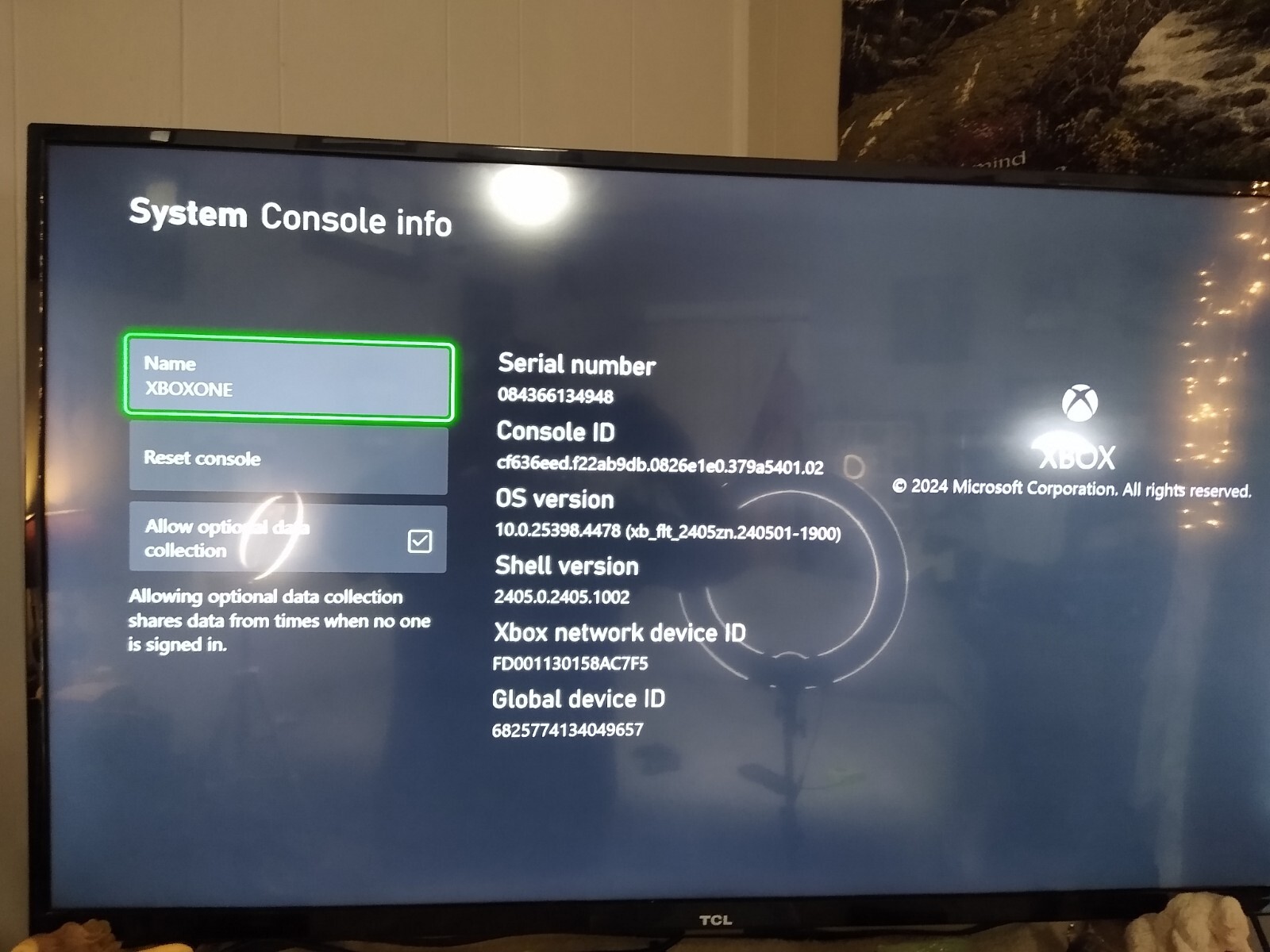 Microsoft Xbox One Console W/Powerbrick Power Cord HDMI Cord Clean Tested Works