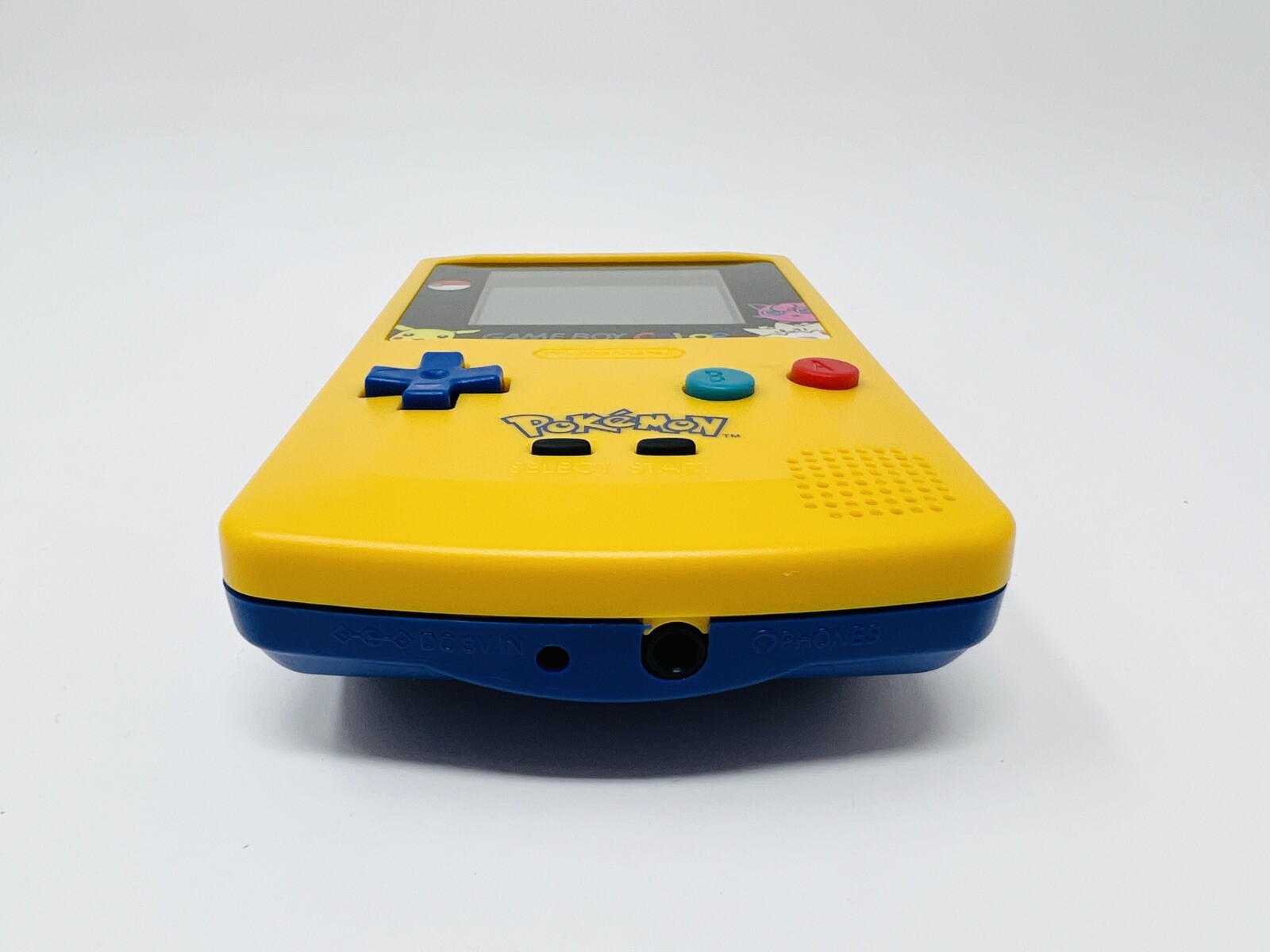 Gameboy Color Pokemon Special Pikachu Edition Nintendo System Game Console CLEAN
