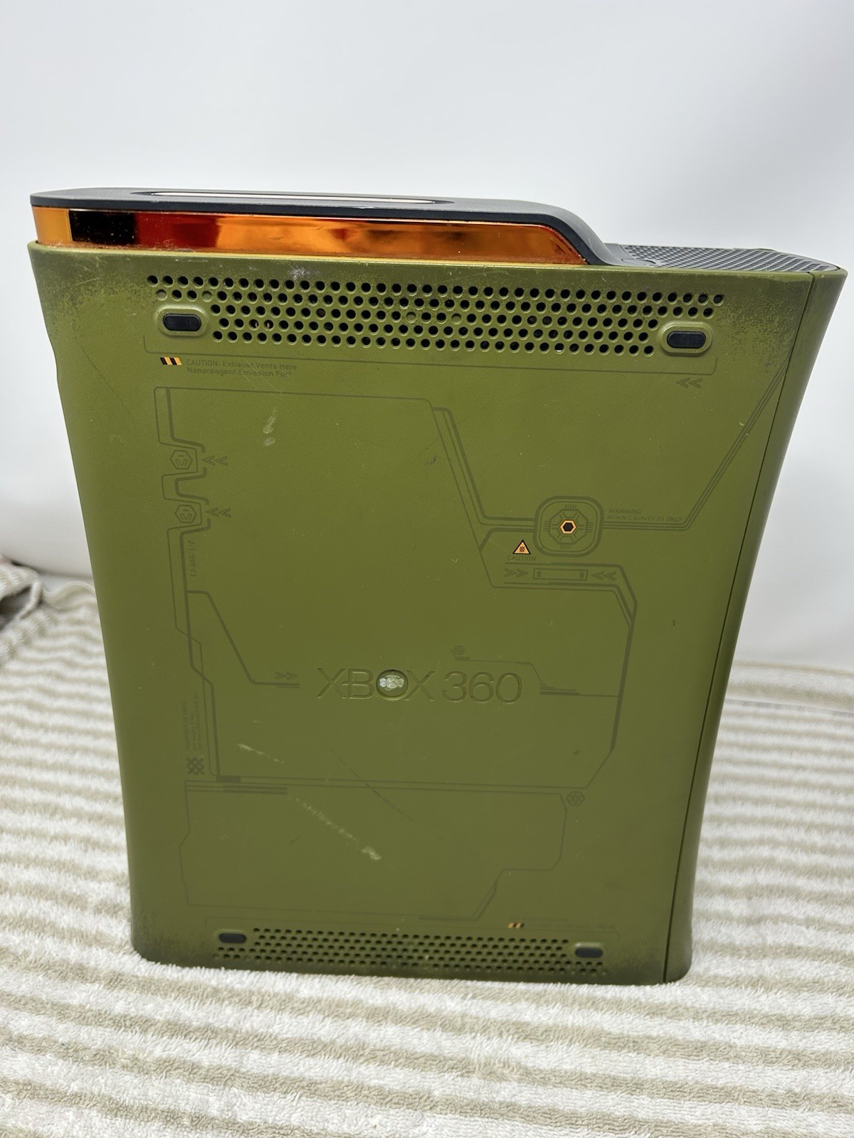 Microsoft Xbox 360 Halo 3 Special Edition With Power And Av Cord! Tested! Read!!