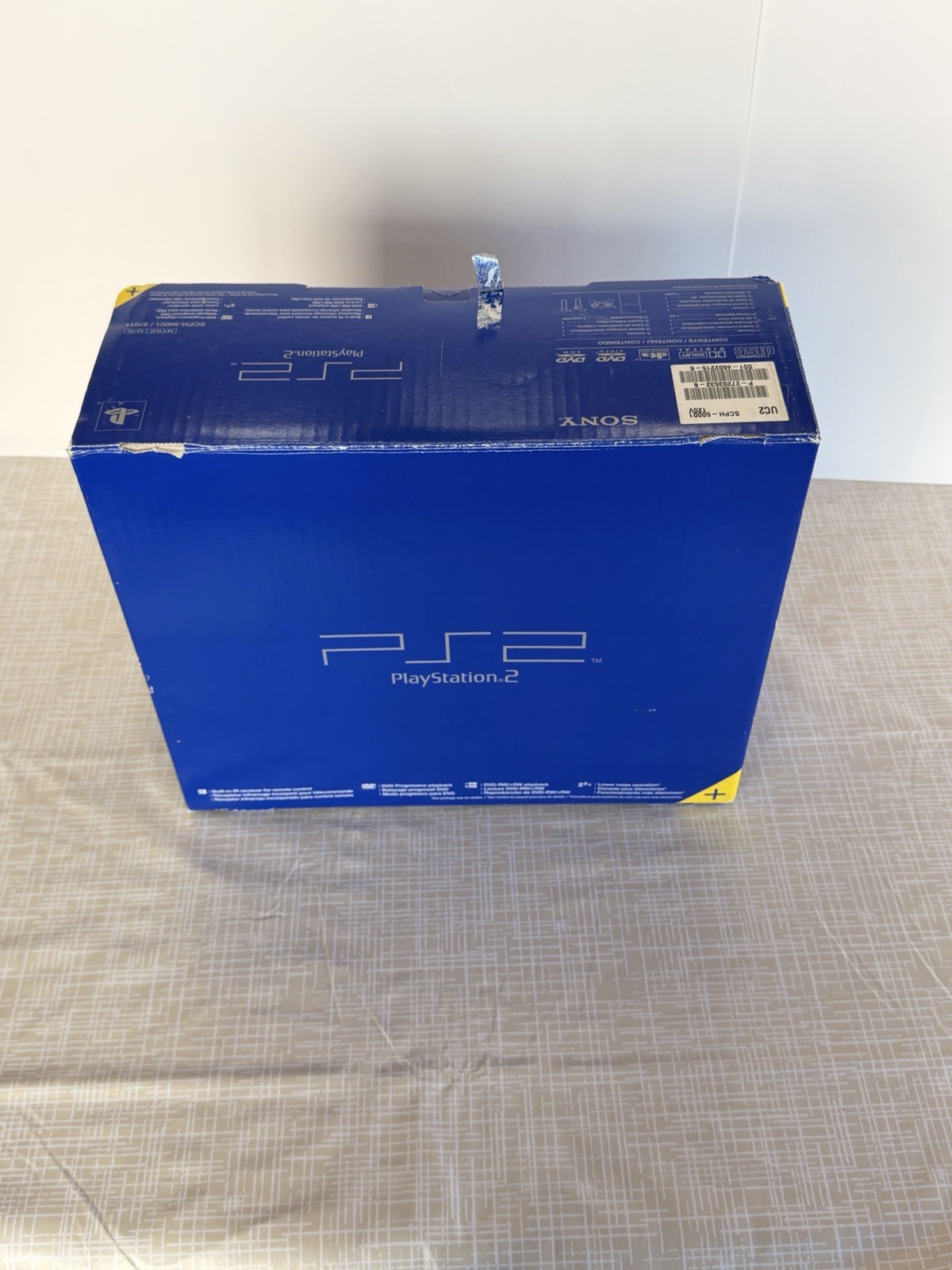 Sony PlayStation 2 Console – Black (SCPH-50001 CIB) *MINT CONDITION*