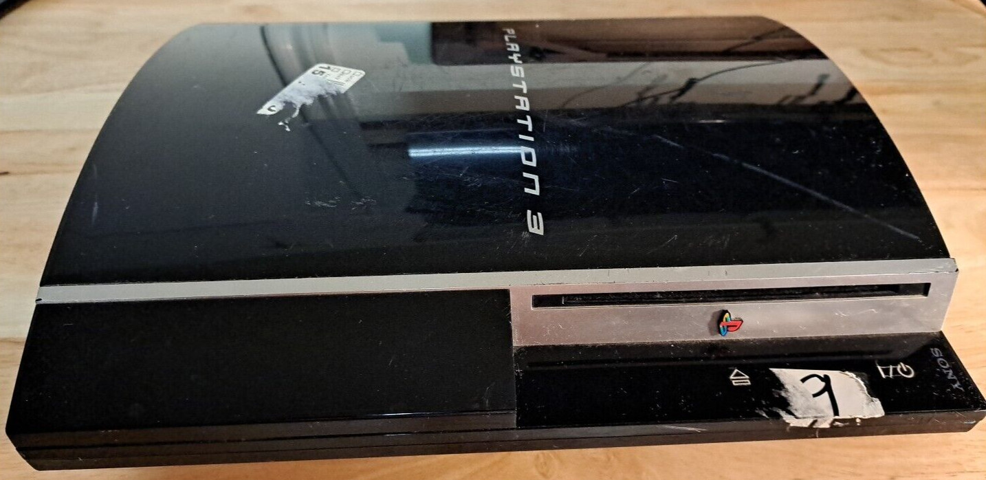 Sony PlayStation 3 Launch Edition 40GB Home Console – Black CECHH01