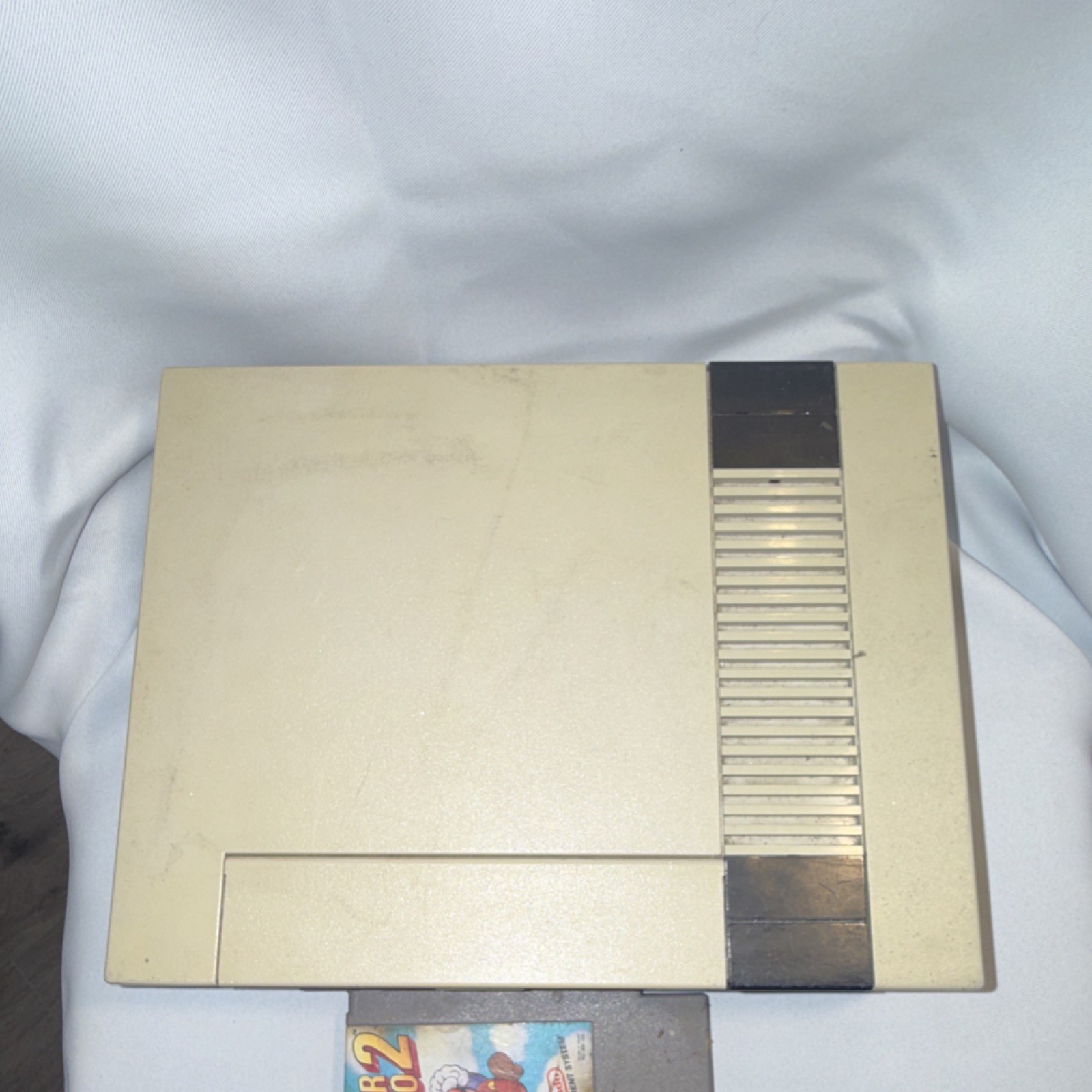 Nintendo Entertainment System NES-001 Console Gray/Beige RF Composite RCA