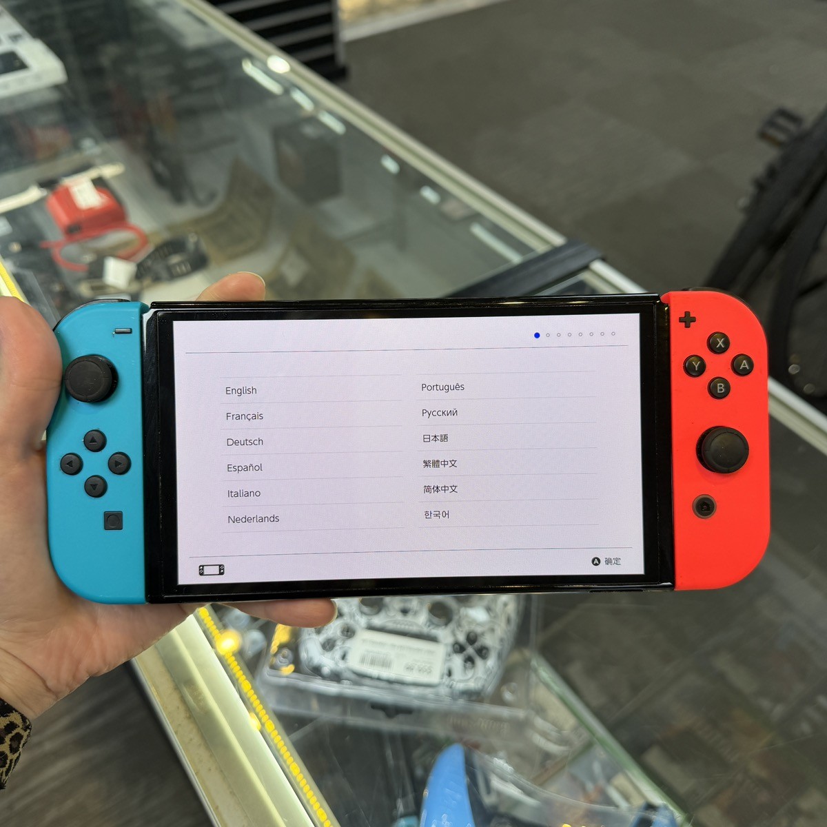 Nintendo Switch OLED Model HEG-001 Handheld Console – 64GB (CP1021918)