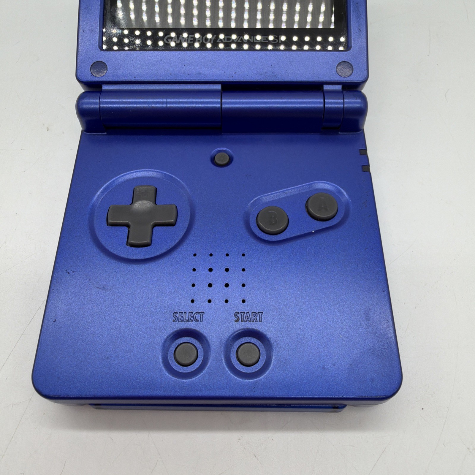 Nintendo Game Boy Advance SP AGS-001 Cobalt Blue Tested Working New Battery