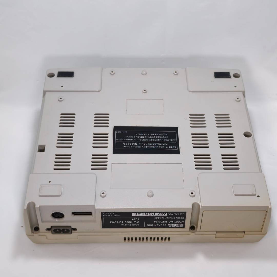 Sega Saturn Console White HST-3220 confirmed Tested & working Japanese Version