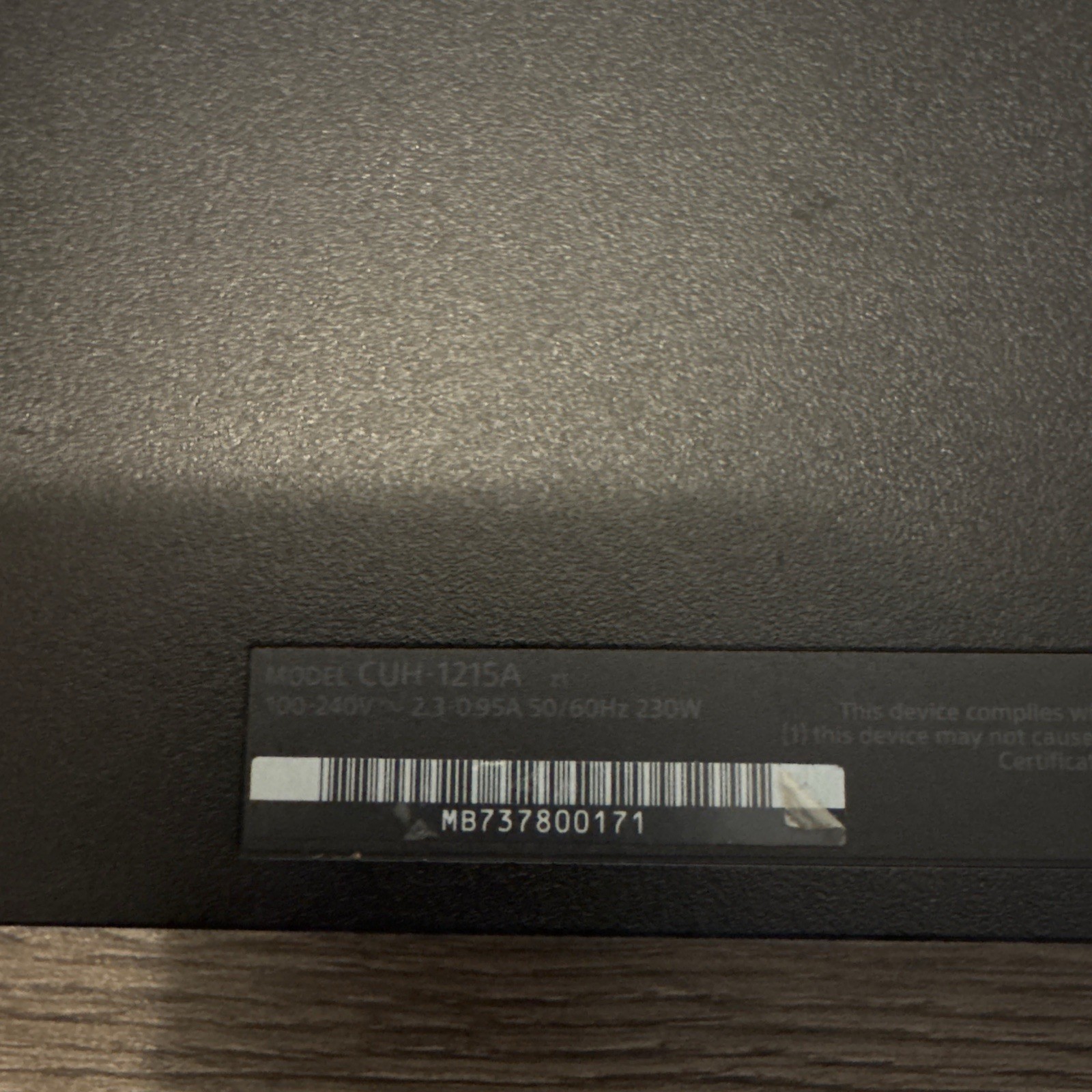 Sony PlayStation 4 CUH-1215A 500GB PS4 Console Untested