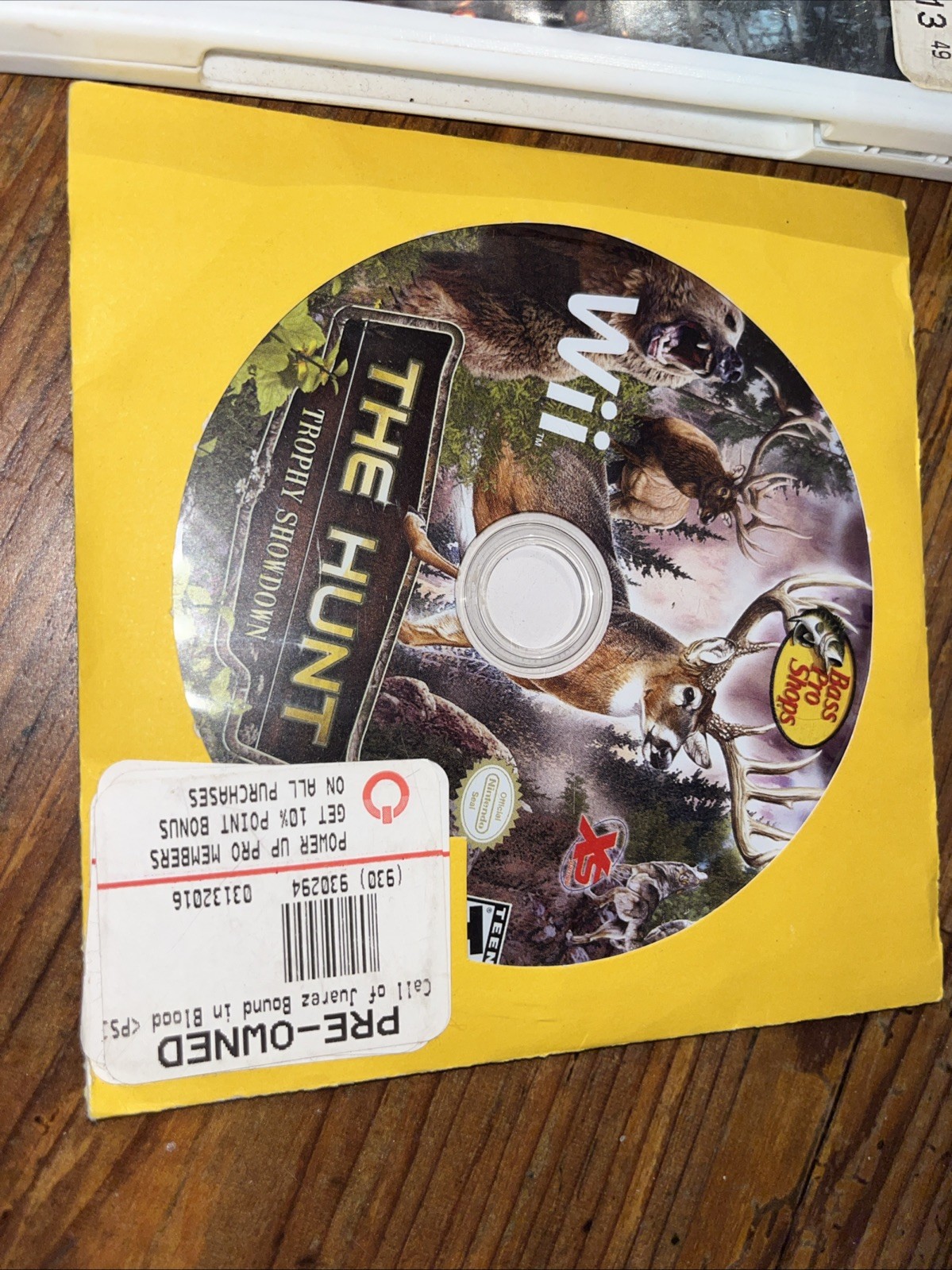 Nintendo Wii GameCube Compatible Deer Drive Cabelas Bundle Hunting RVL-001