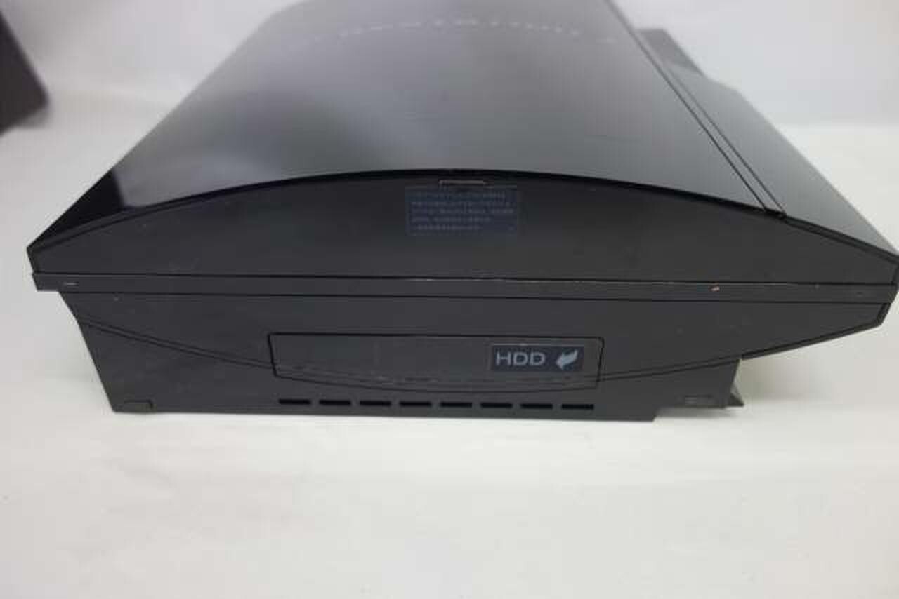 Used W/B Sony PlayStation3 CECHB00 20GB Black Video Game Console JAPAN tested