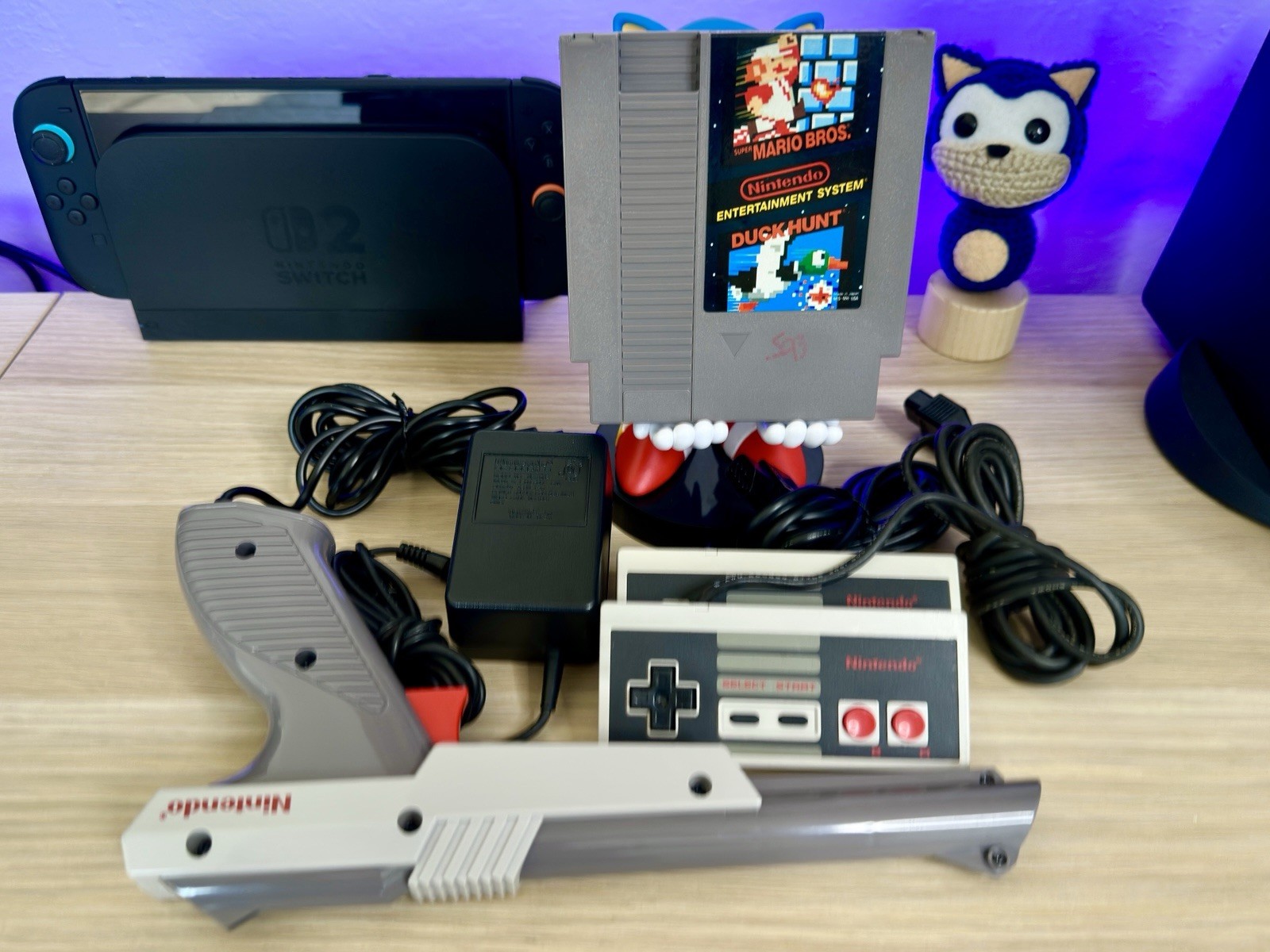 Nintendo NES Console Action Set – Complete CIB – Super Mario/Duck Hunt