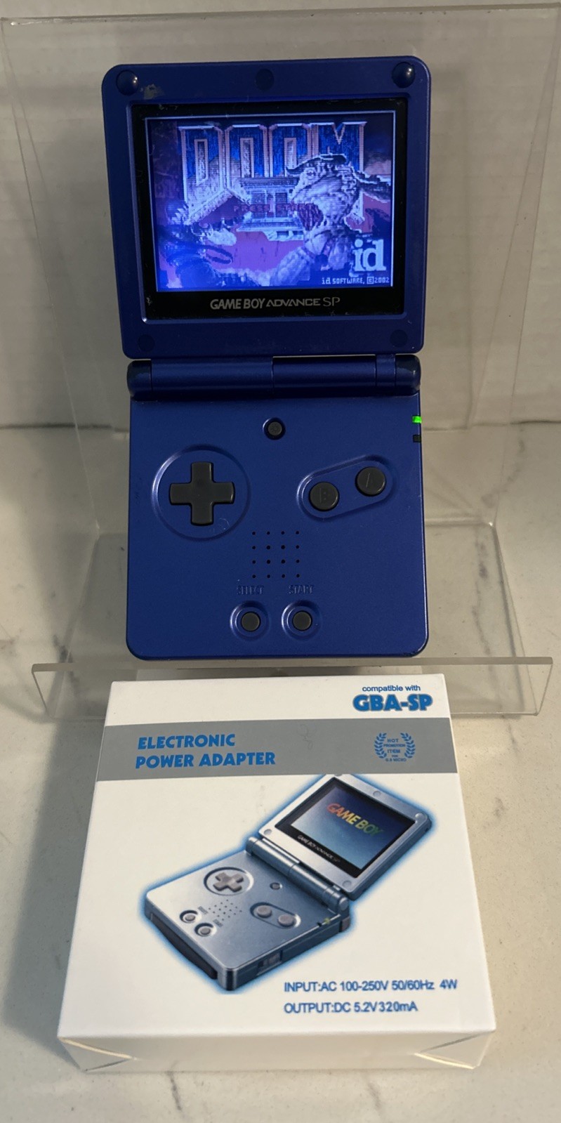 Nintendo Game Boy Advance SP Console – Cobalt Blue New Battery!