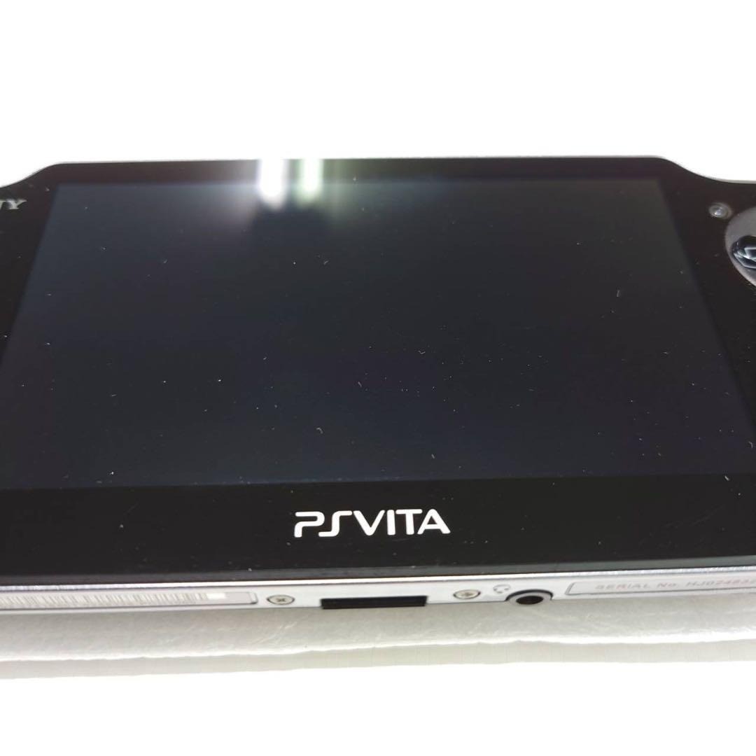 Sony PlayStation Vita PCH-1000 Crystal Black Complete in Box Excellent 7071