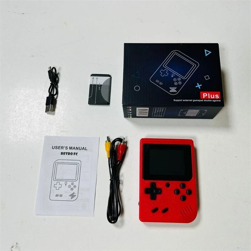 Portable Handheld Game Player Retro Game Console Built-in 400 Games Party